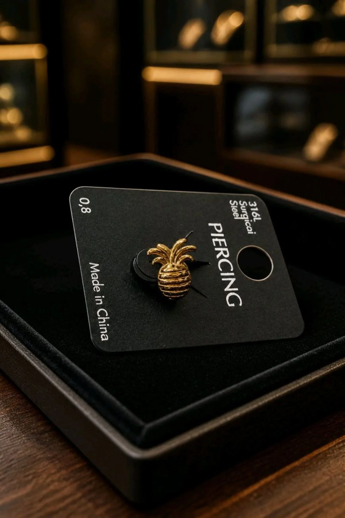 Çelik Renk Tragus Pirsıng