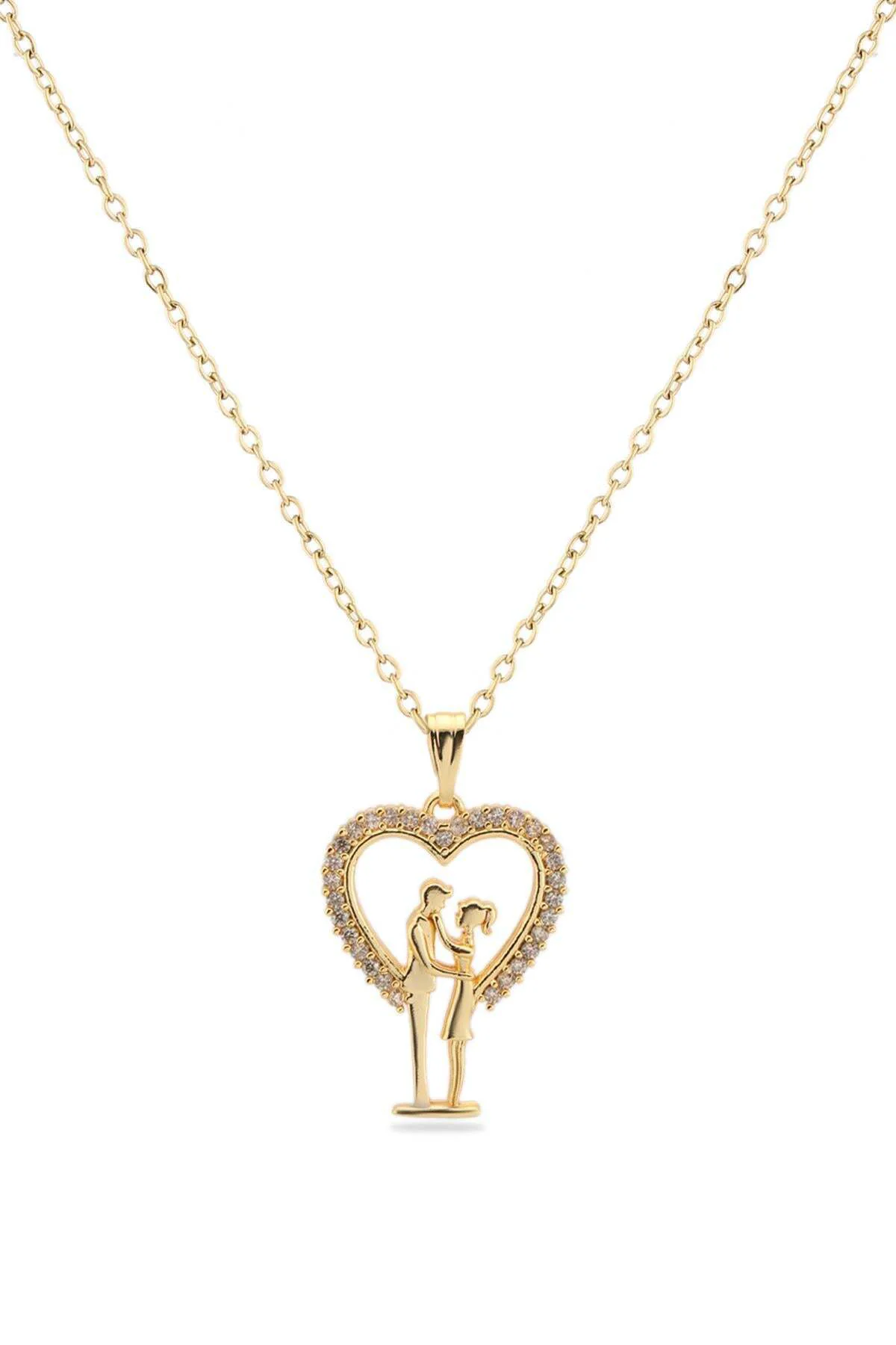 Çelik Sevgili Çift Kolye Gold 45cm Fiyatı, Yorumları ve Özellikleri