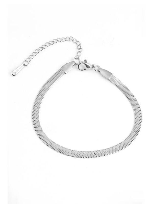 ÇELİK SİLVER İTALYAN BİLEKLİK 