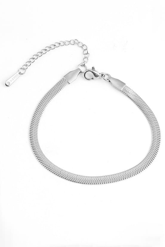 ÇELİK SİLVER İTALYAN BİLEKLİK 