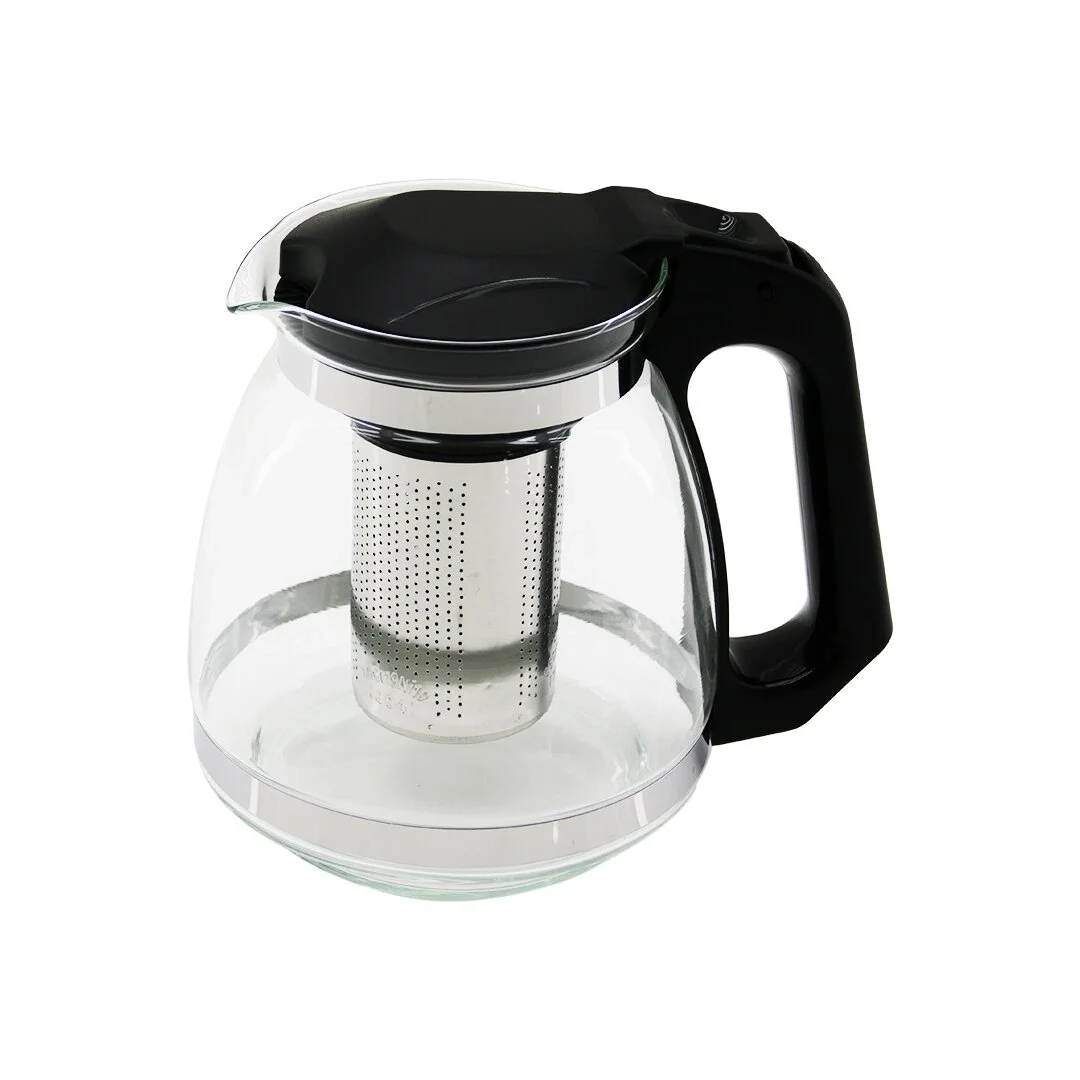 Çelik Süzgeçli Cam Demlik 1500ml Bx40 Fiyatı, Yorumları ve Özellikleri