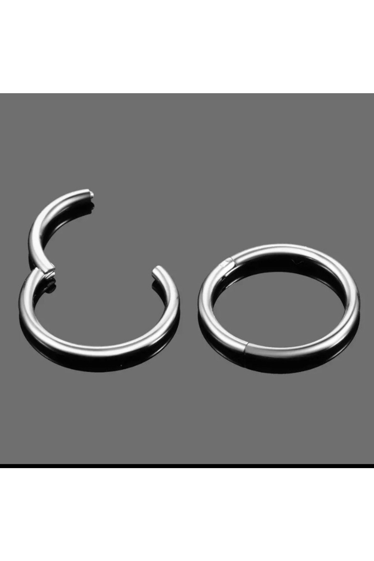 Çelik Tam Halka Piercing