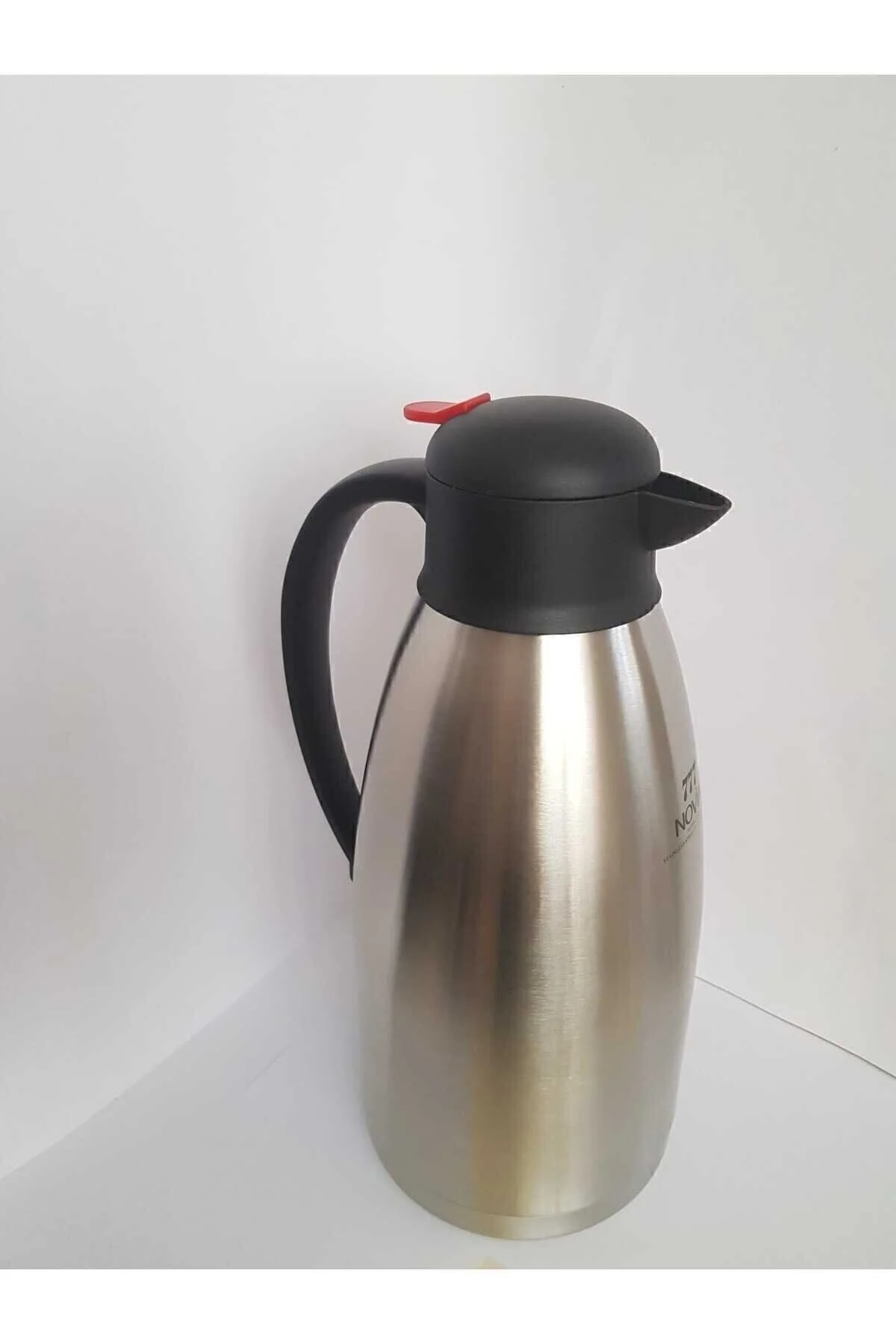 Çelik termos 3 litre metalik renk 12 saat yalıtım kutulu gıda temasına uygun - Spor &amp; Outdoor