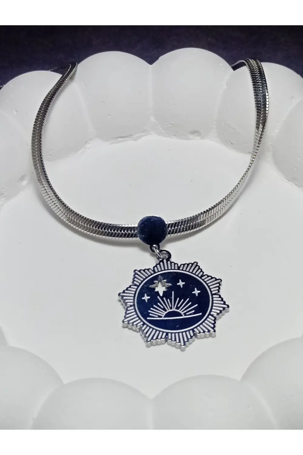 Çelik Yıldız Gold Kolye