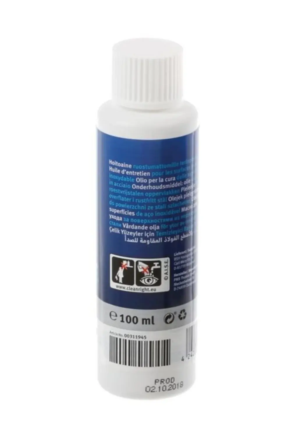 Çelik Yüzeyler Için Özel Üretim Parlatıcı Bakım Yağı