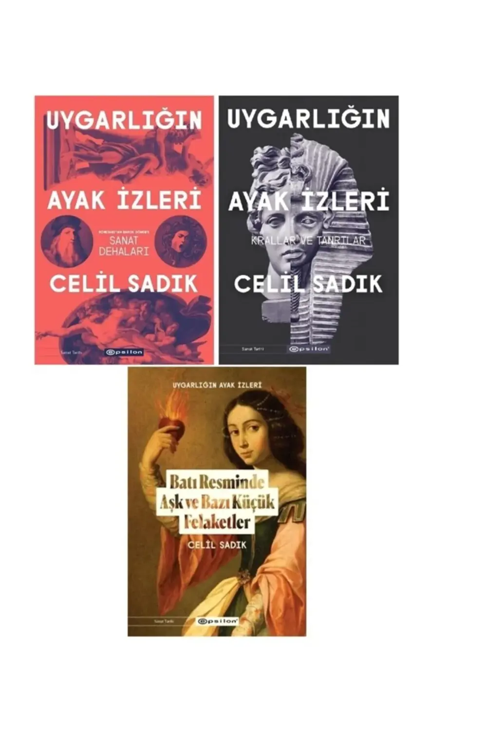 Celil Sadık 3 Kitaplık Set / Uygarlığın Ayak Izleri + Krallar Ve