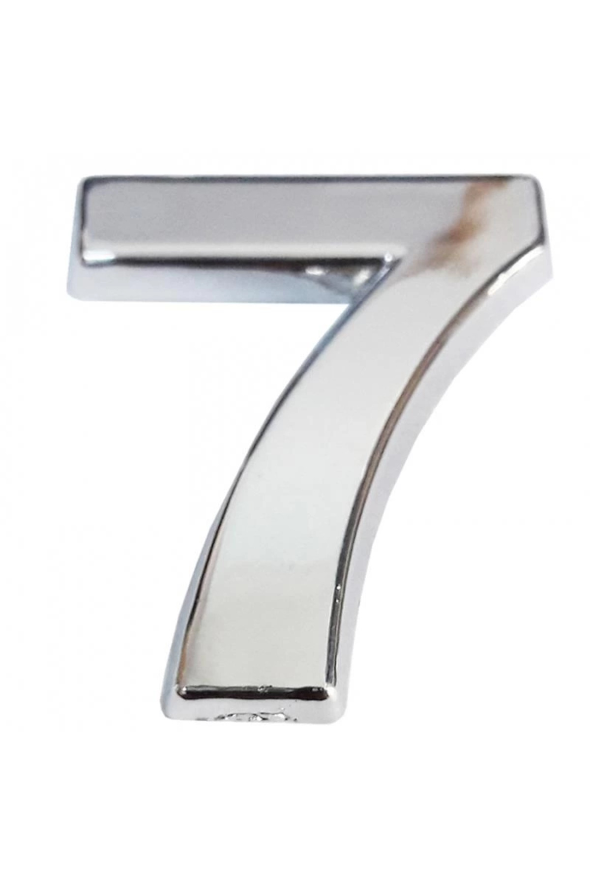 Kuzgun Online Shop Cemax Krom Yapışkanlı 7 Rakamı 5 Cm