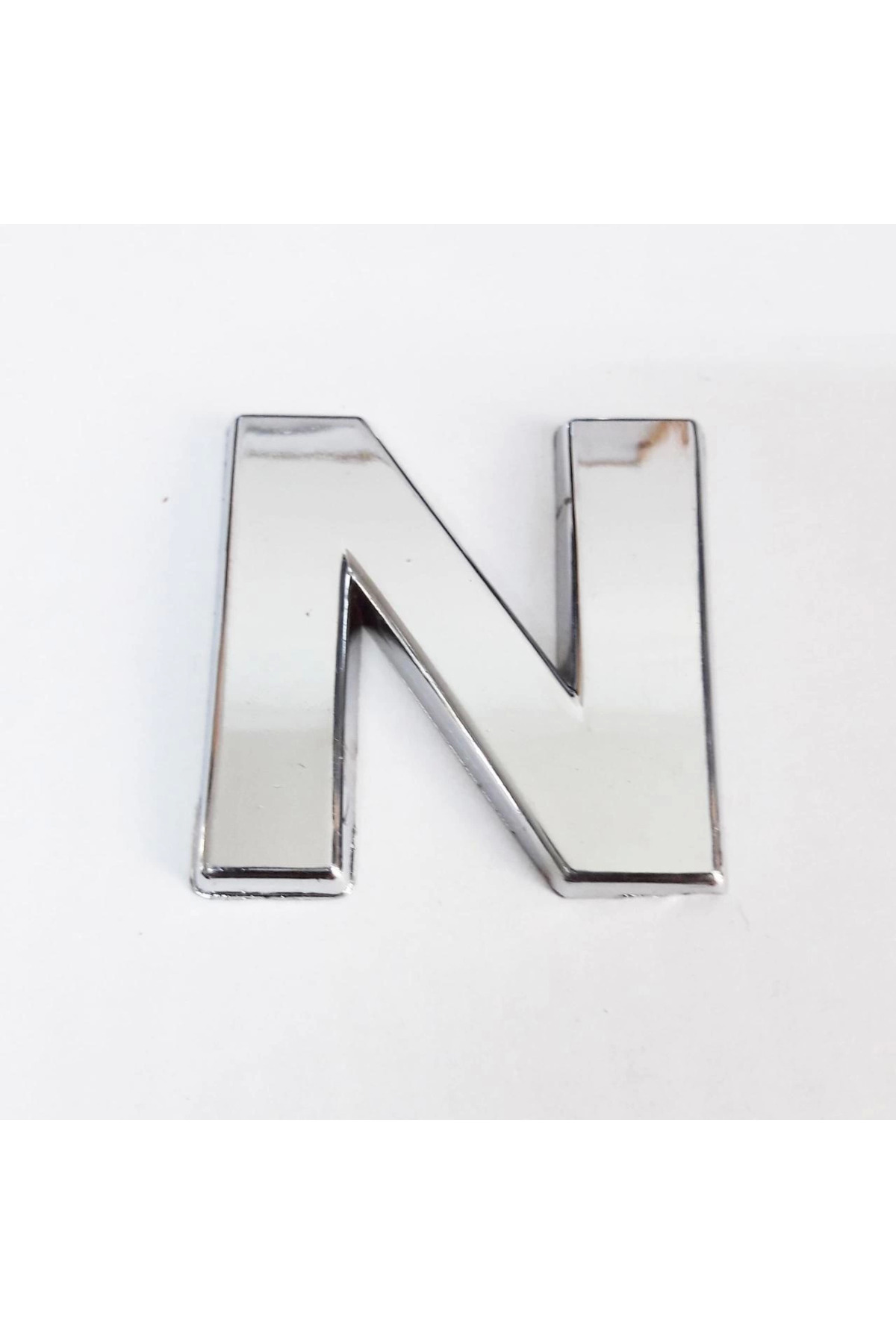 Mmc Group Cemax N Harfi 3,75 Cm Krom Yapışkanlı