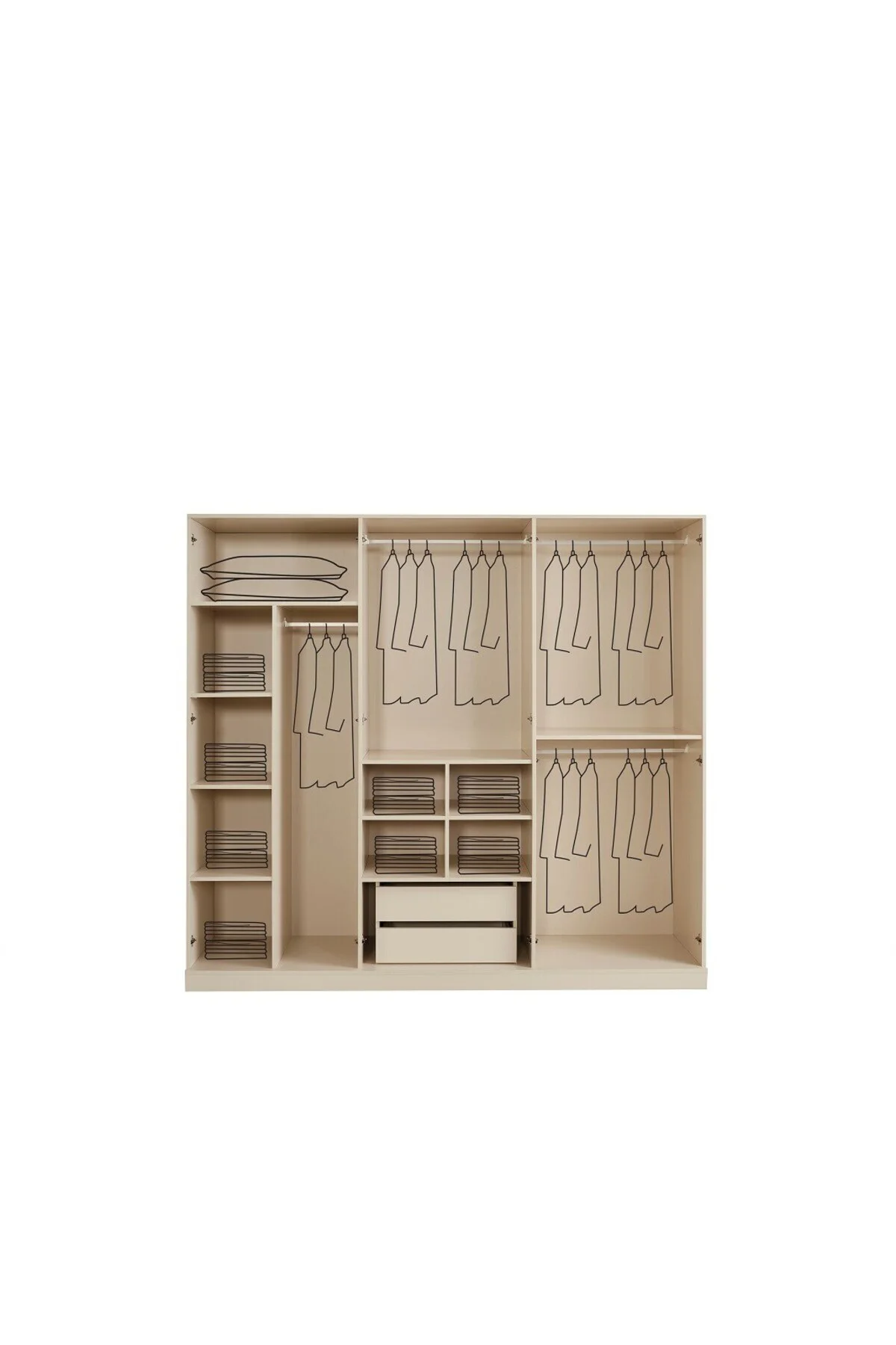 ÇEMBERLİTAŞ MDF 6 KAPILI DOLAP Fiyatı, Yorumları ve Özellikleri