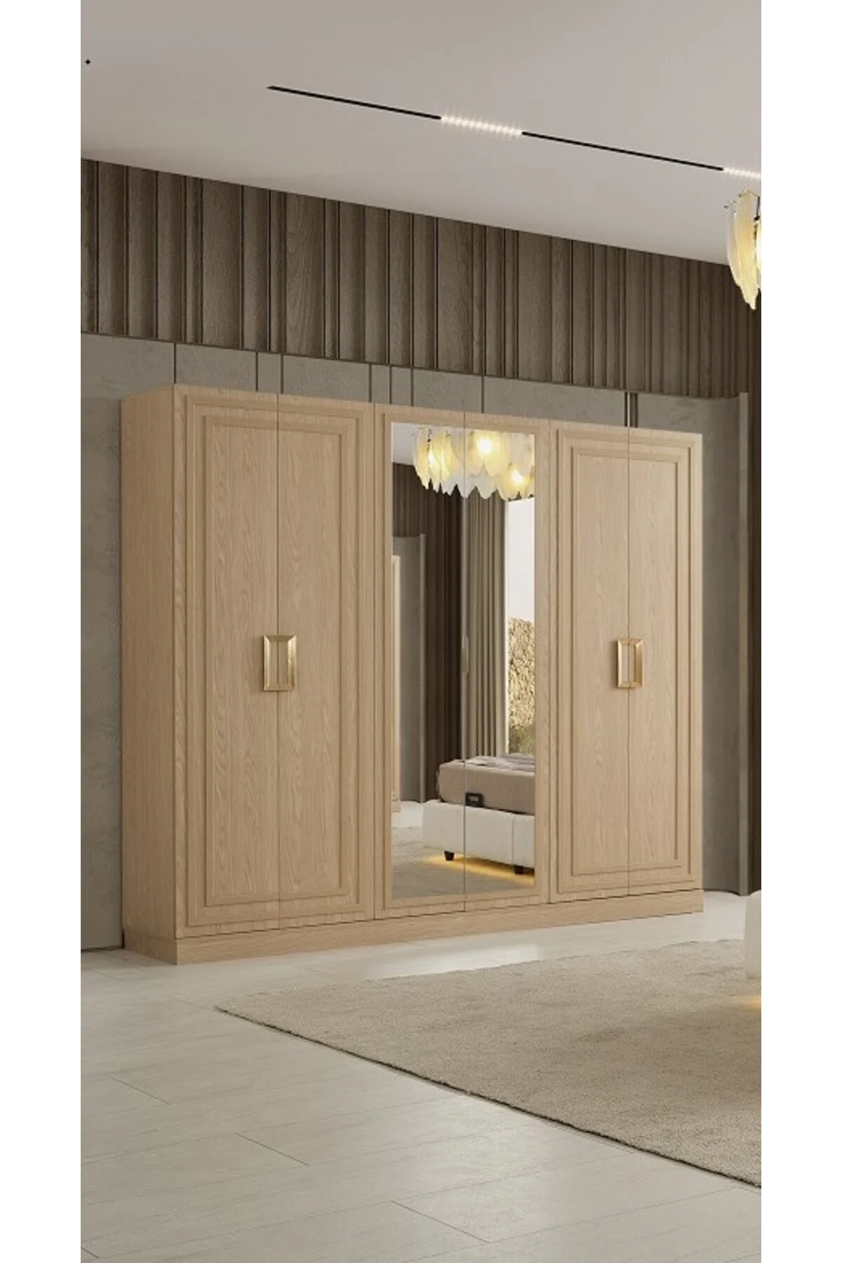 ÇEMBERLİTAŞ MDF 6 KAPILI DOLAP Fiyatı, Yorumları ve Özellikleri