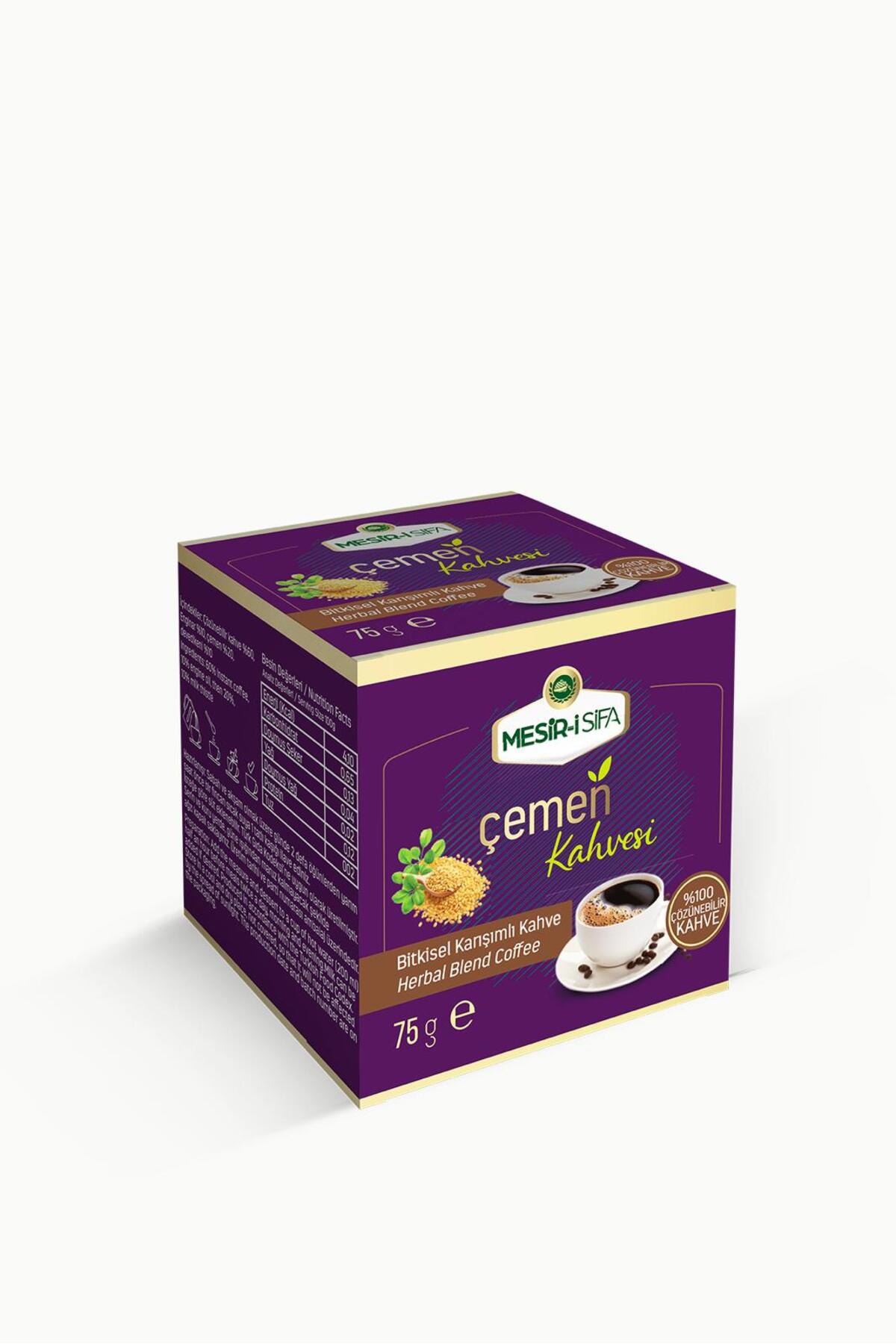 Çemen Kahvesi Bitkisel Karışımlı Çözünebilir Kahve 75gr
