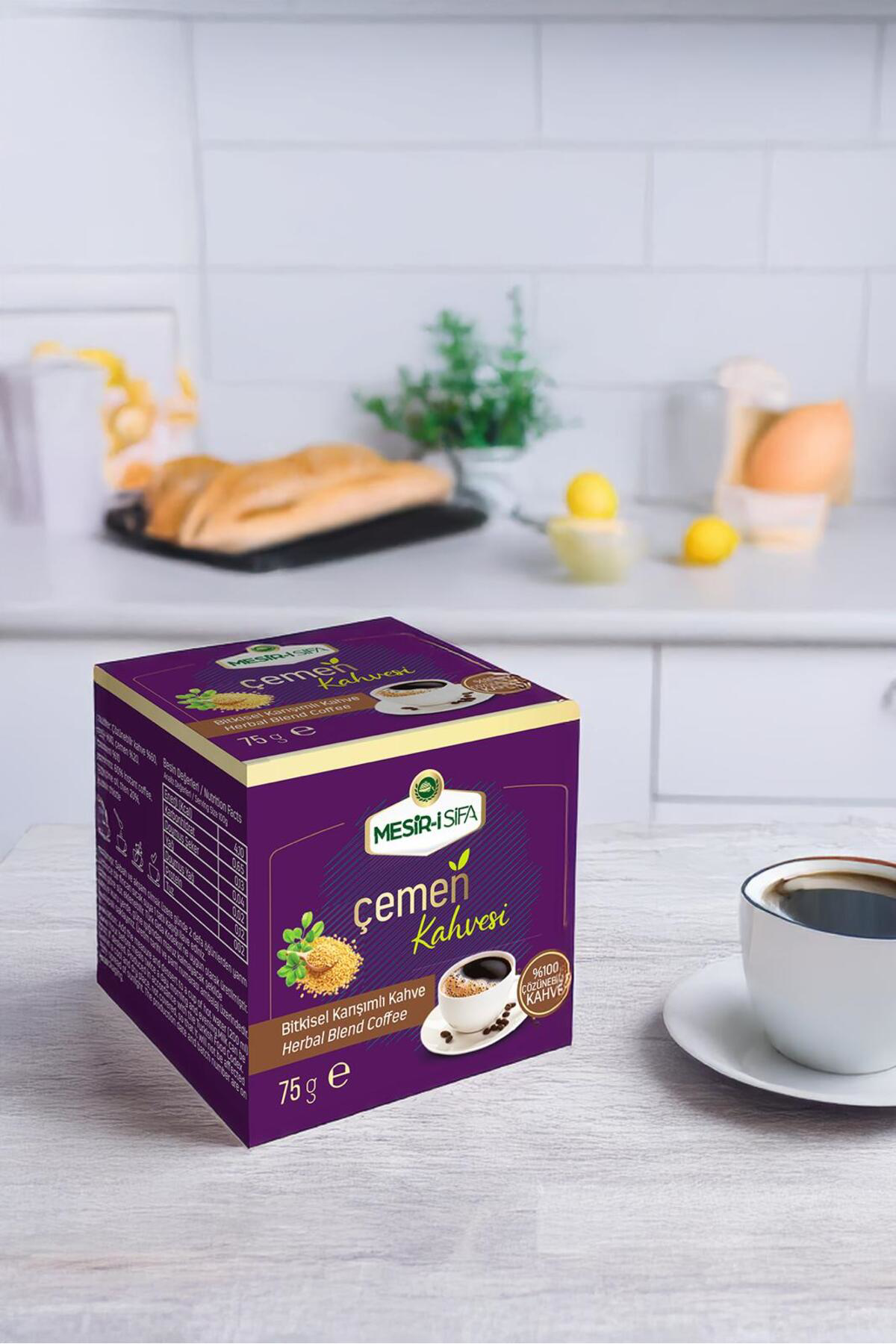 Çemen Kahvesi Bitkisel Karışımlı Çözünebilir Kahve 75gr