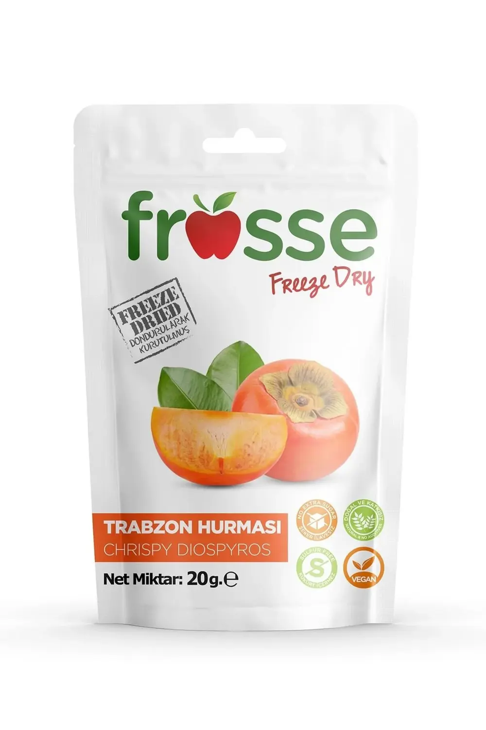 Cennet Hurması Kıtırı - Freeze Dried - Üretici Firmadan Dondurula