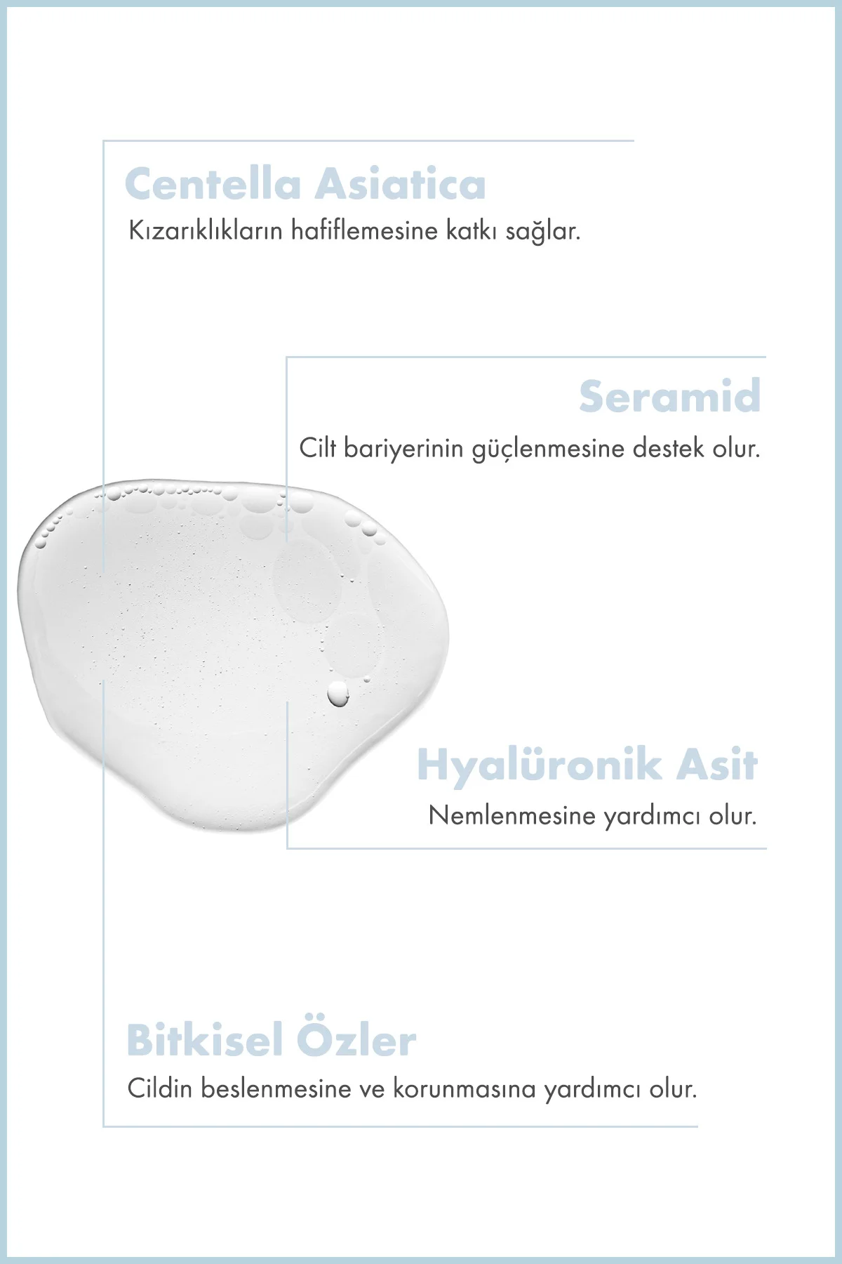 Centella Asiatica Yatıştırıcı & Ceramide Nemlendirici Cica Tonik 