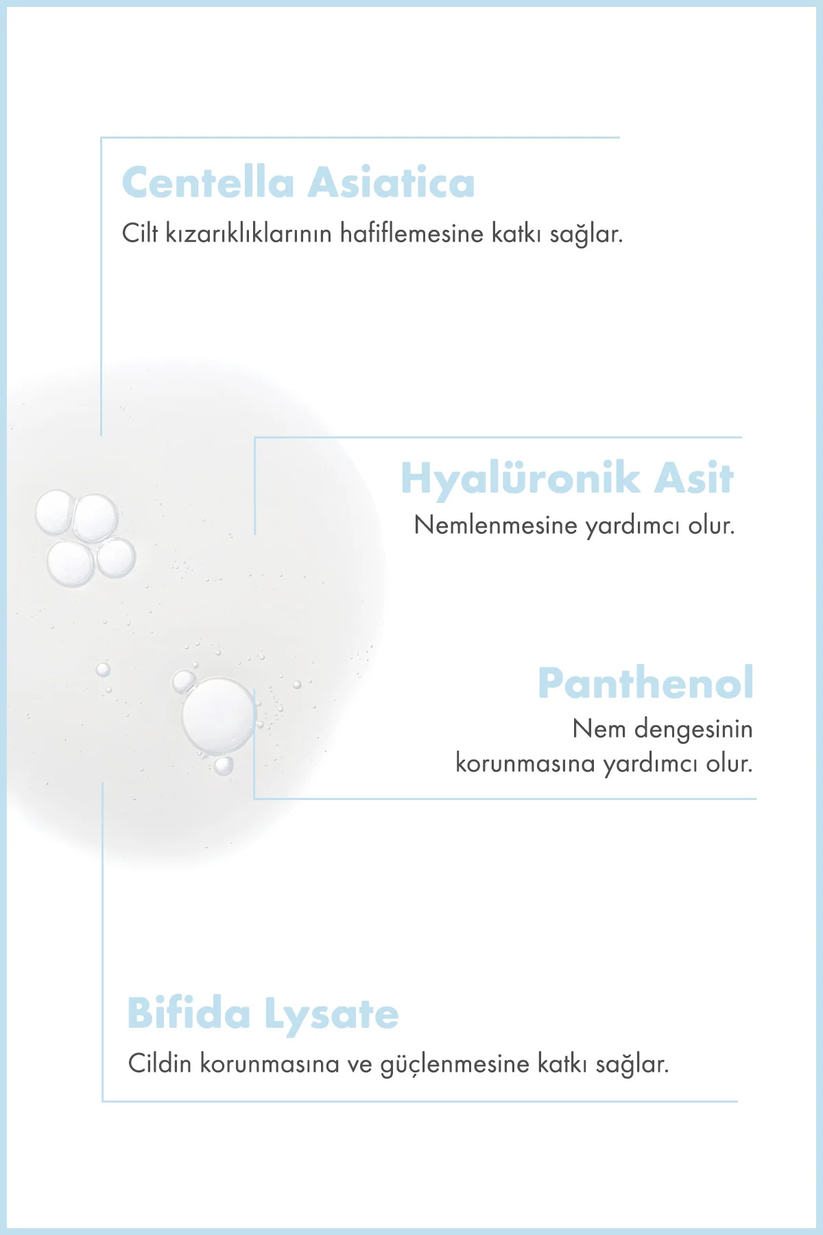 Centella Asiatica Yatıştırıcı Nemlendirici Milk Serum 30 ML