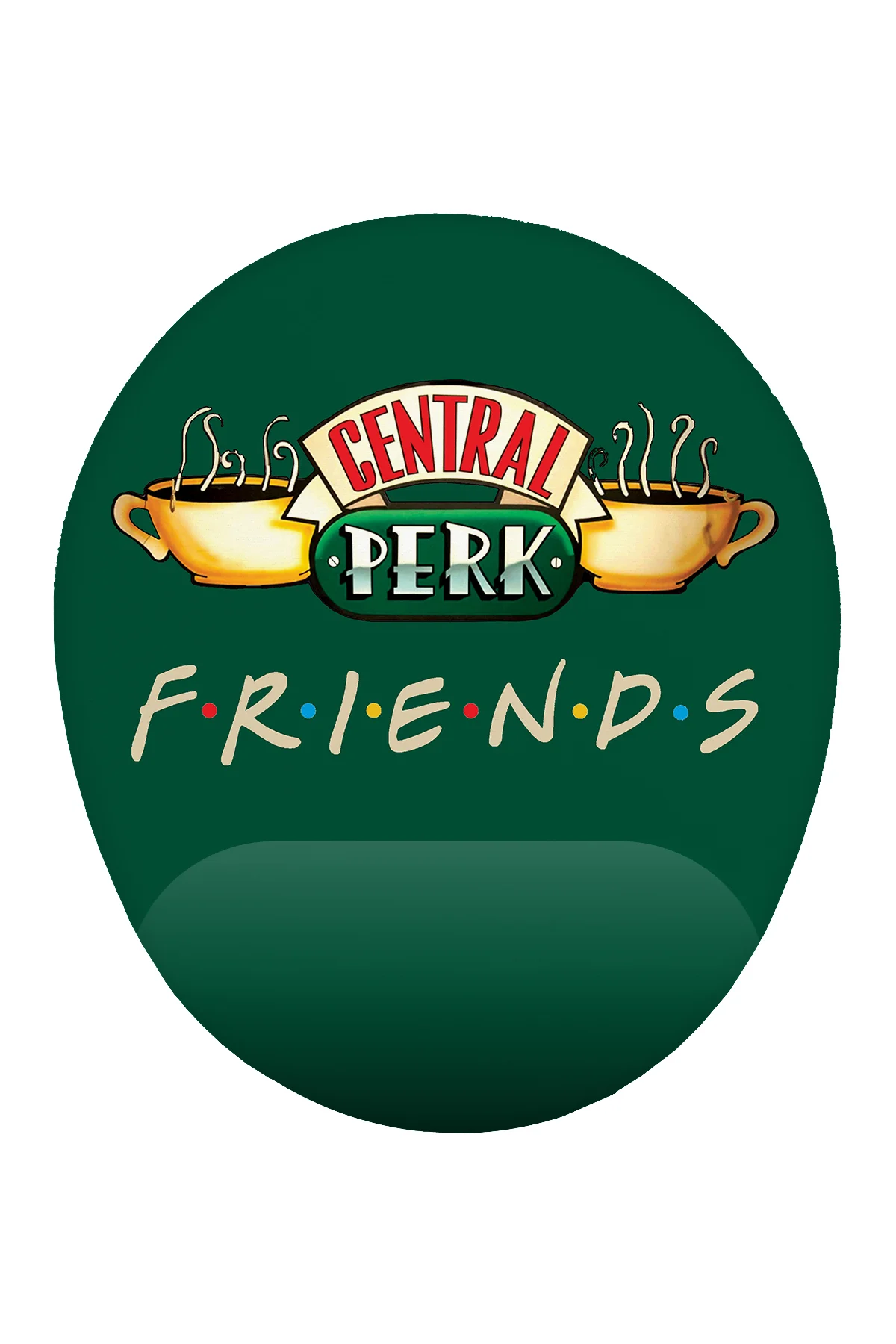 Central Perk Friends Bilek Destekli Mouse Pad Ergonomik Kaymaz Ta