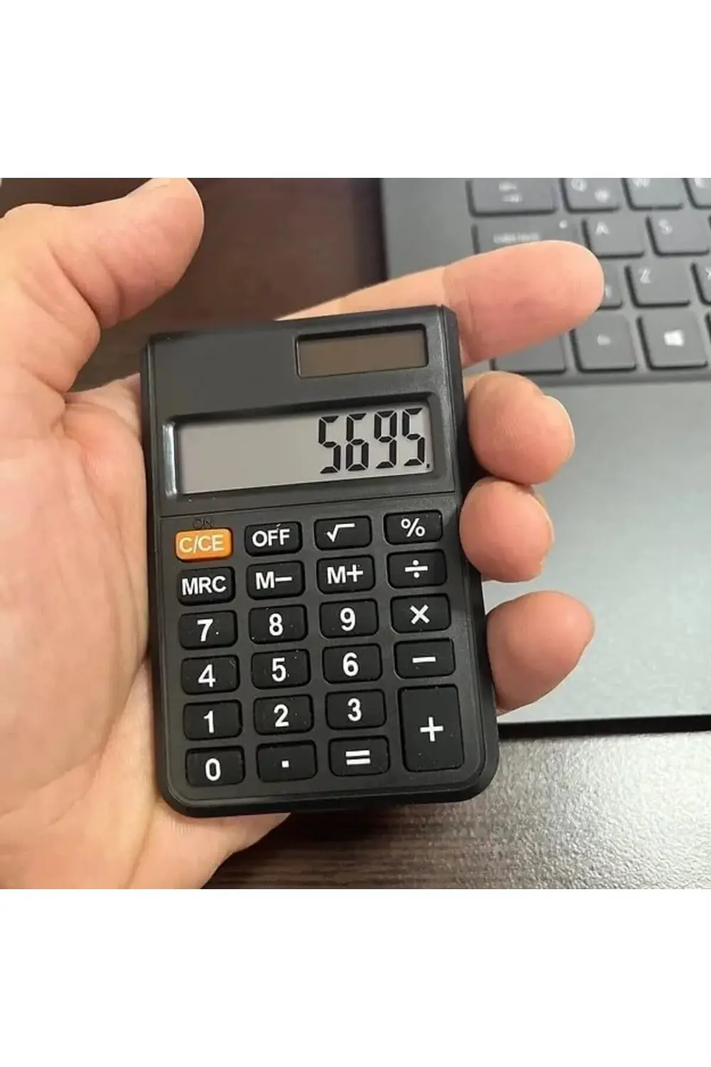 Cep boy hesap makinesi mini boy 8 haneli hesap makinesi okul ders