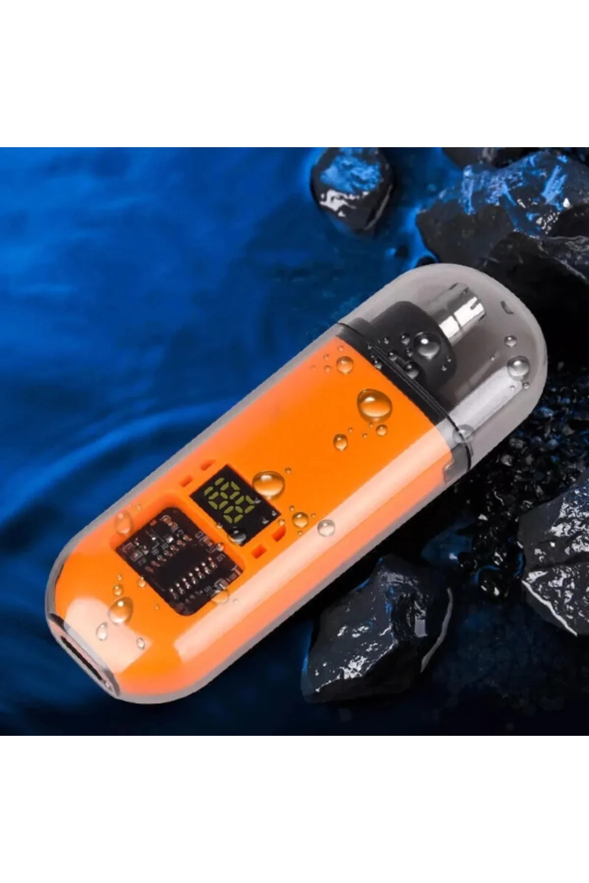 Cep Çakmak Model USB Şarjlı Burun Kulak Yanak Kıl Tüy Temizleme M