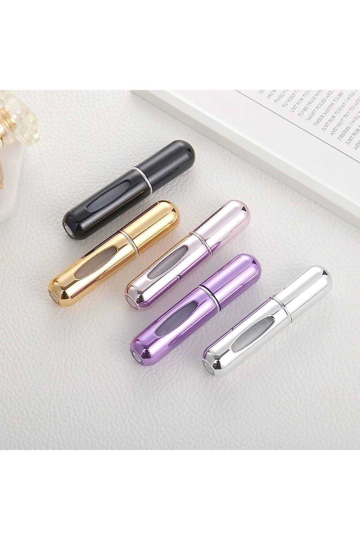 Cep Parfüm Şişesi 8 ml Doldurulabilir Atomizer - 2 Adet