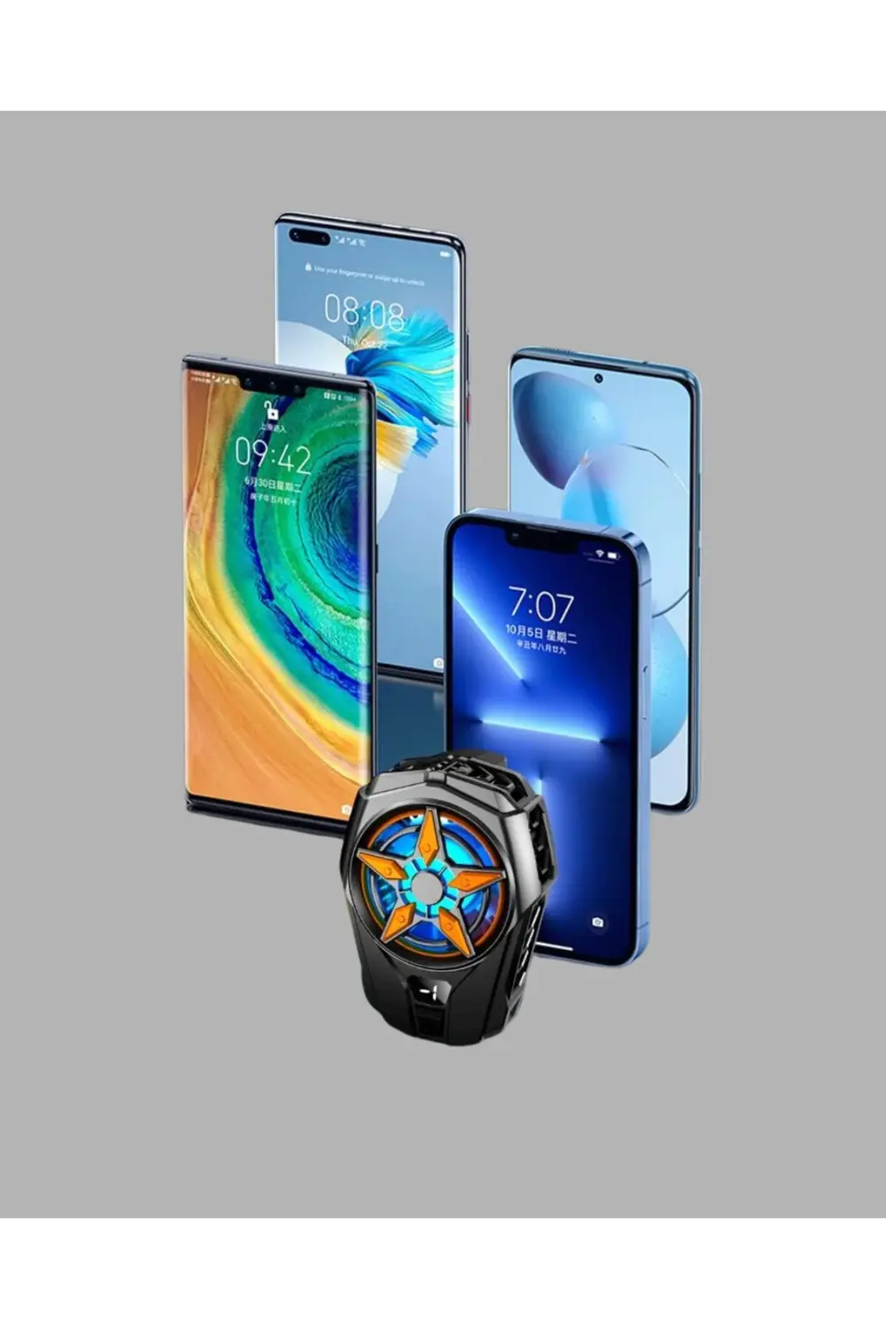 Cep Telefonu Radyatörü Yarı İletken Hızlı Soğutma ve Dijital Ekra