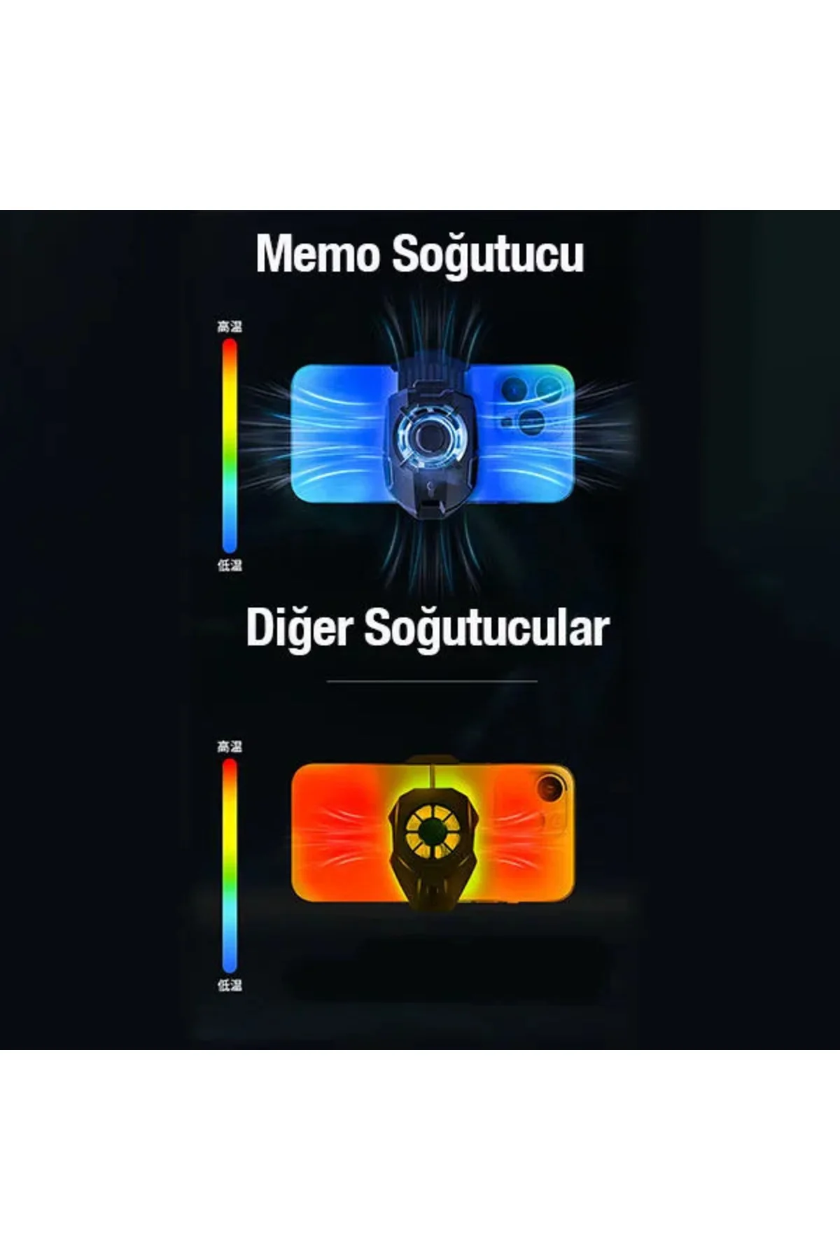 Cep Telefonu Soğutucusu Kıskaclı 2 Kademe