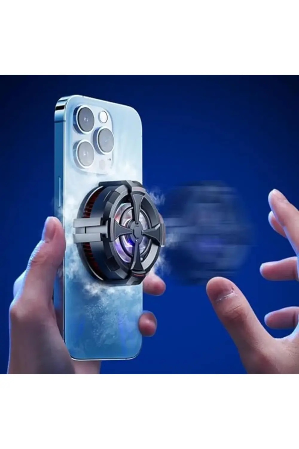 Cep Telefonu Soğutucu Fan RGB Radyatör Soğutucu, Oyun için Soğutm