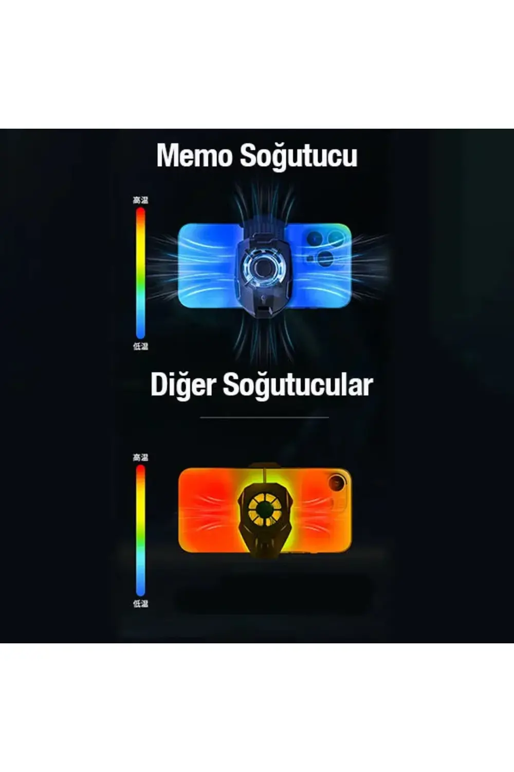 Cep Telefonu Soğutucusu Kıskaclı 2 Kademe