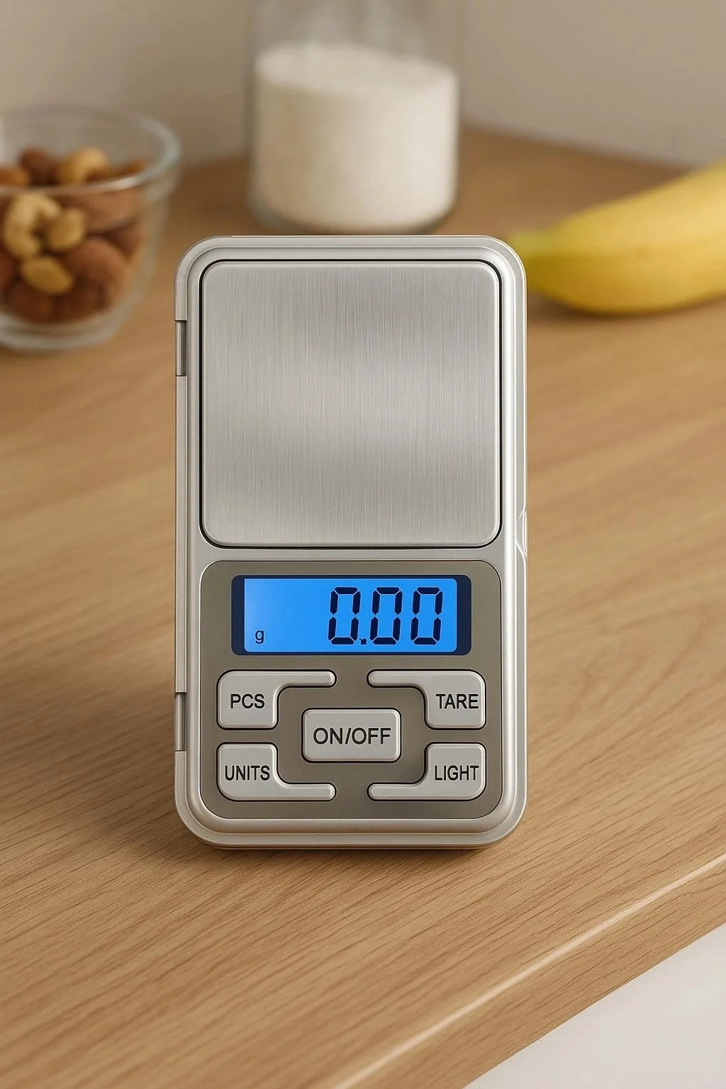 Cep Tipi Hassas Terazi 500 gr 0.01 gr Dijital Kuyumcu Eczane LCD Ölçüm Cihazı Hassas