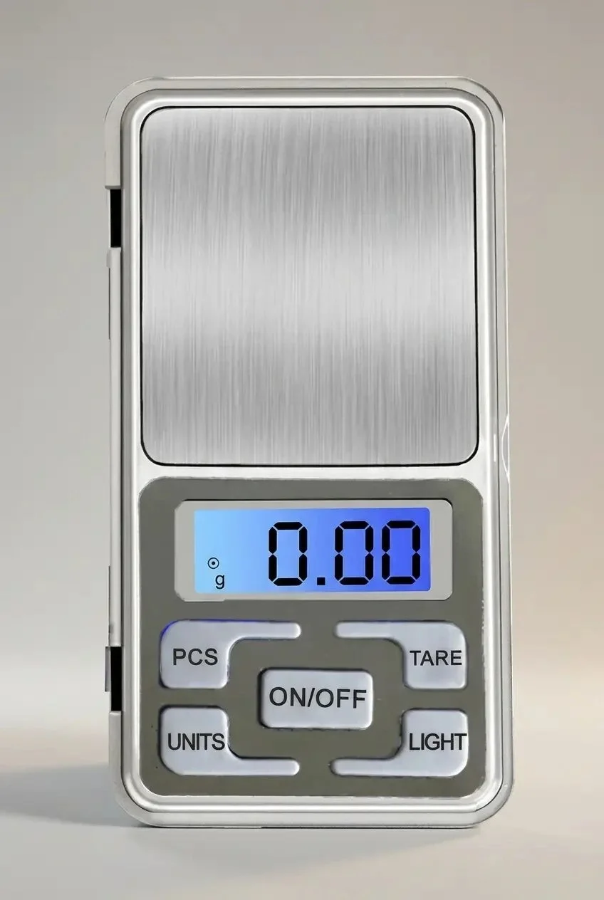 Cep Tipi Hassas Terazi 500 gr 0.01 gr Dijital Kuyumcu Eczane LCD Ölçüm Cihazı Hassas