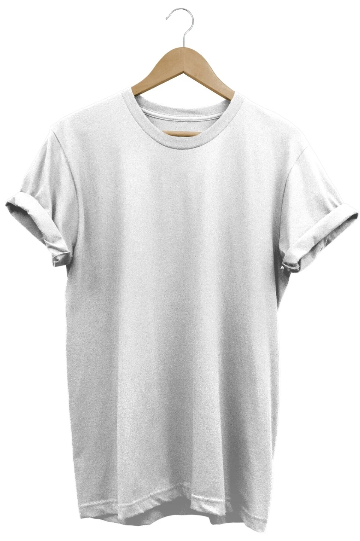 %100 Pamuk T-shirt Büyük Beden Tişört