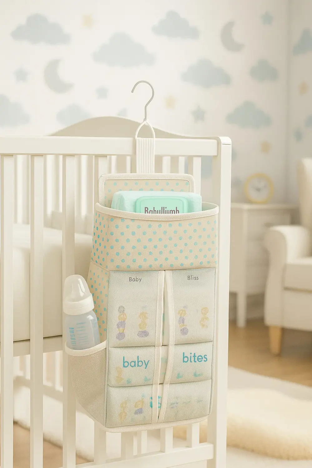 Cepli Beşik Yanı Düzenleyici - Bebek Park Yatak ve Beşik Yanı Çok