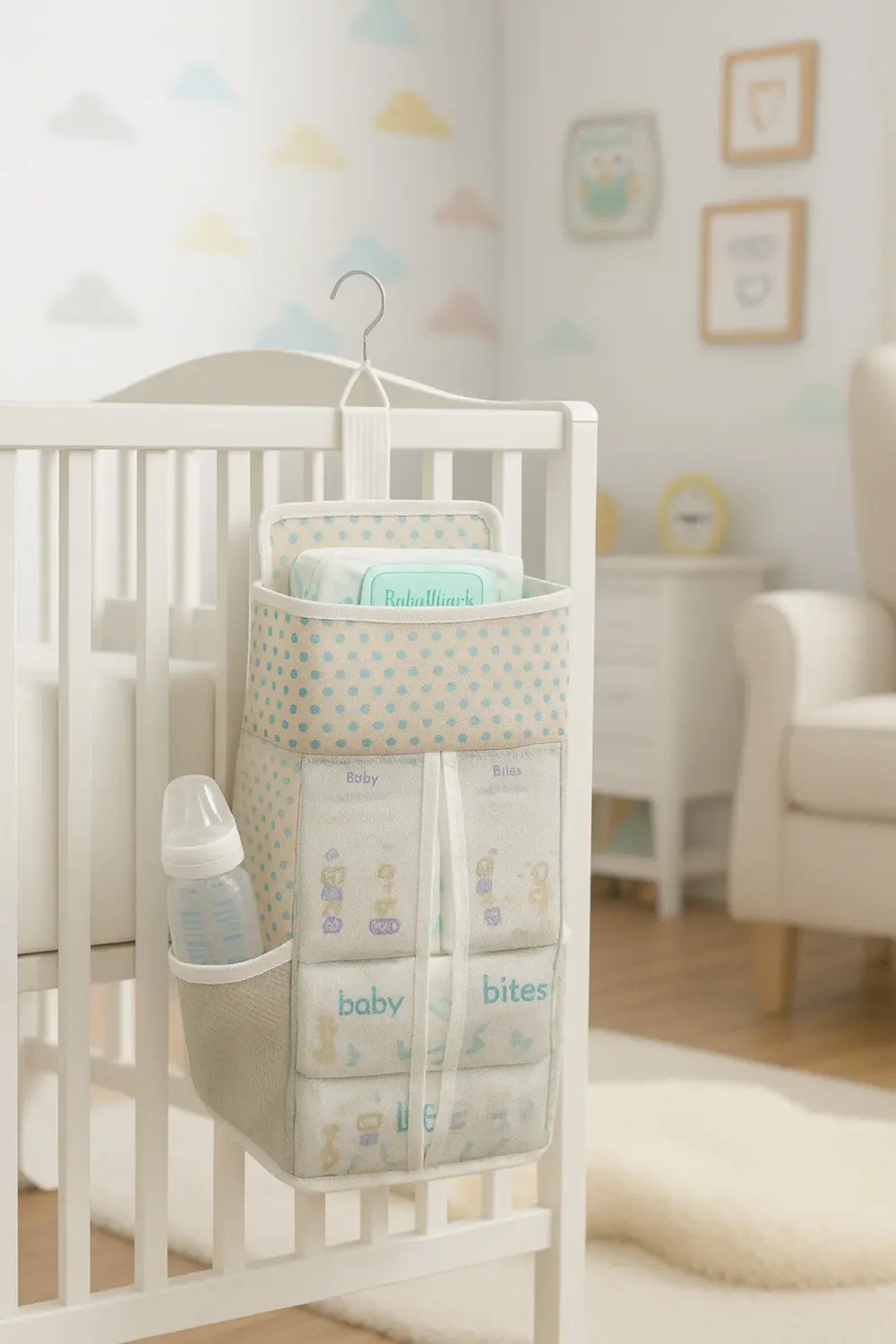 Cepli Beşik Yanı Düzenleyici - Bebek Park Yatak ve Beşik Yanı Çok