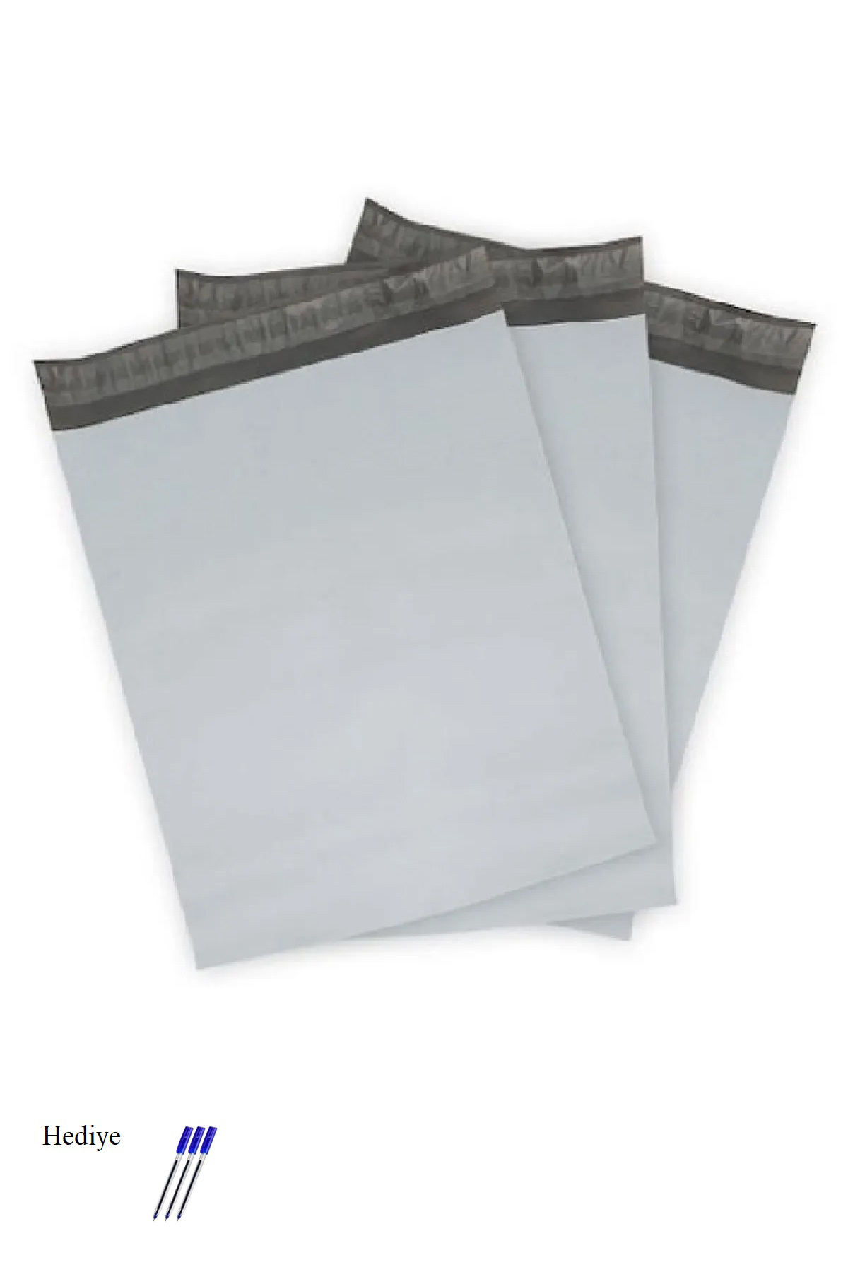 Just Cheap Store Cepsiz Battal Boy Kargo Poşeti 45X55+5 Cm - 200 Adet (40+40=80 Mi
