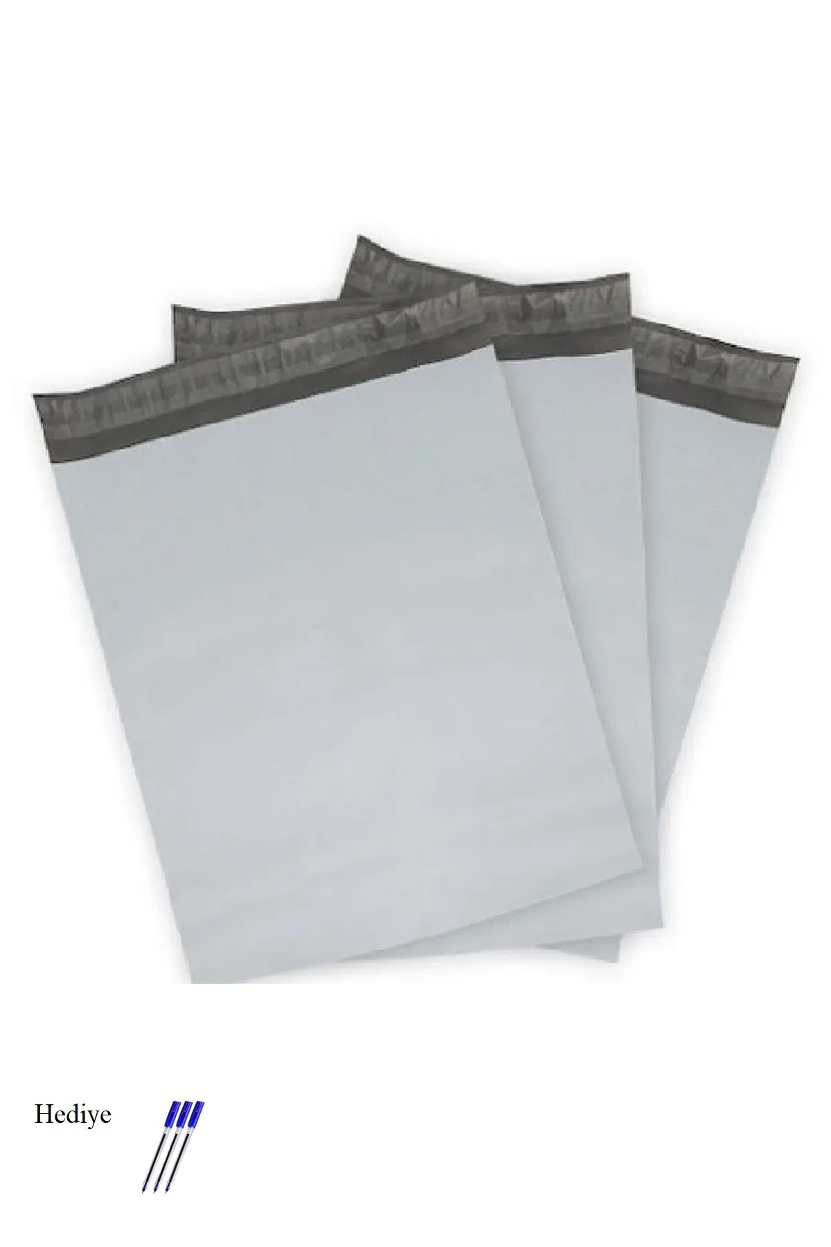 Just Cheap Store Cepsiz Mini Boy Kargo Poşeti 17X25+4 Cm - 500 Adet (40+40=80 Mikr