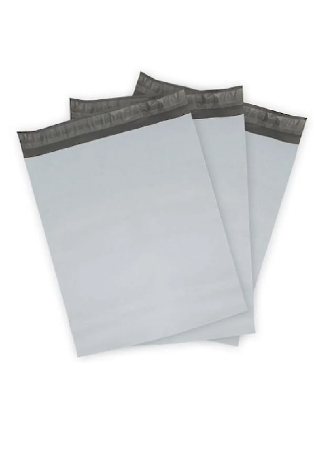 Just Cheap Store Cepsiz Orta Boy Kargo Poşeti 30X37+5 Cm - 100 Adet (40+40=80 Mikr