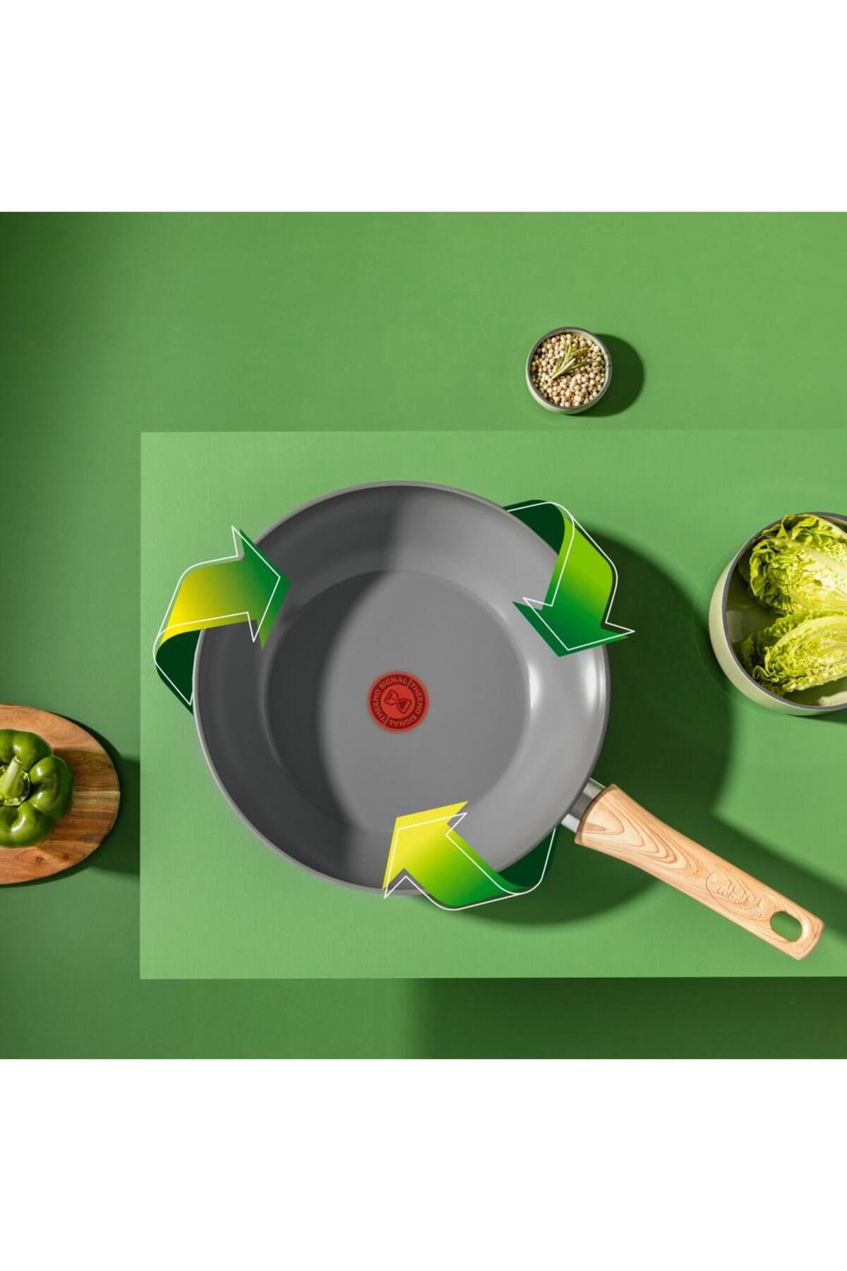 Ceramic Renev WOK Tava 28CM İND.