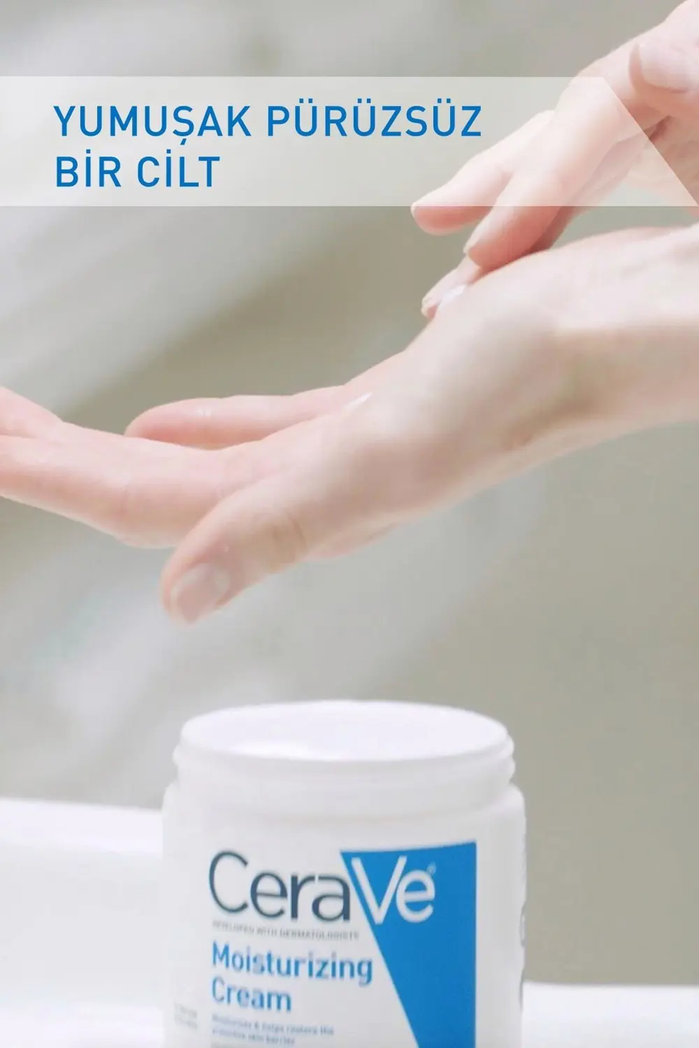CeraVe Nemlendici Krem Kuru Ciltler Seramid ve Hyalüronik Asit İç