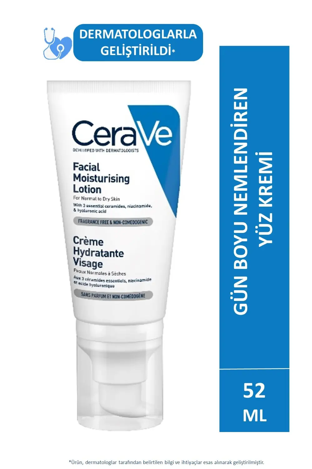 CeraVe Nemlendirici Yüz Kremi 52 ml 3337875597449