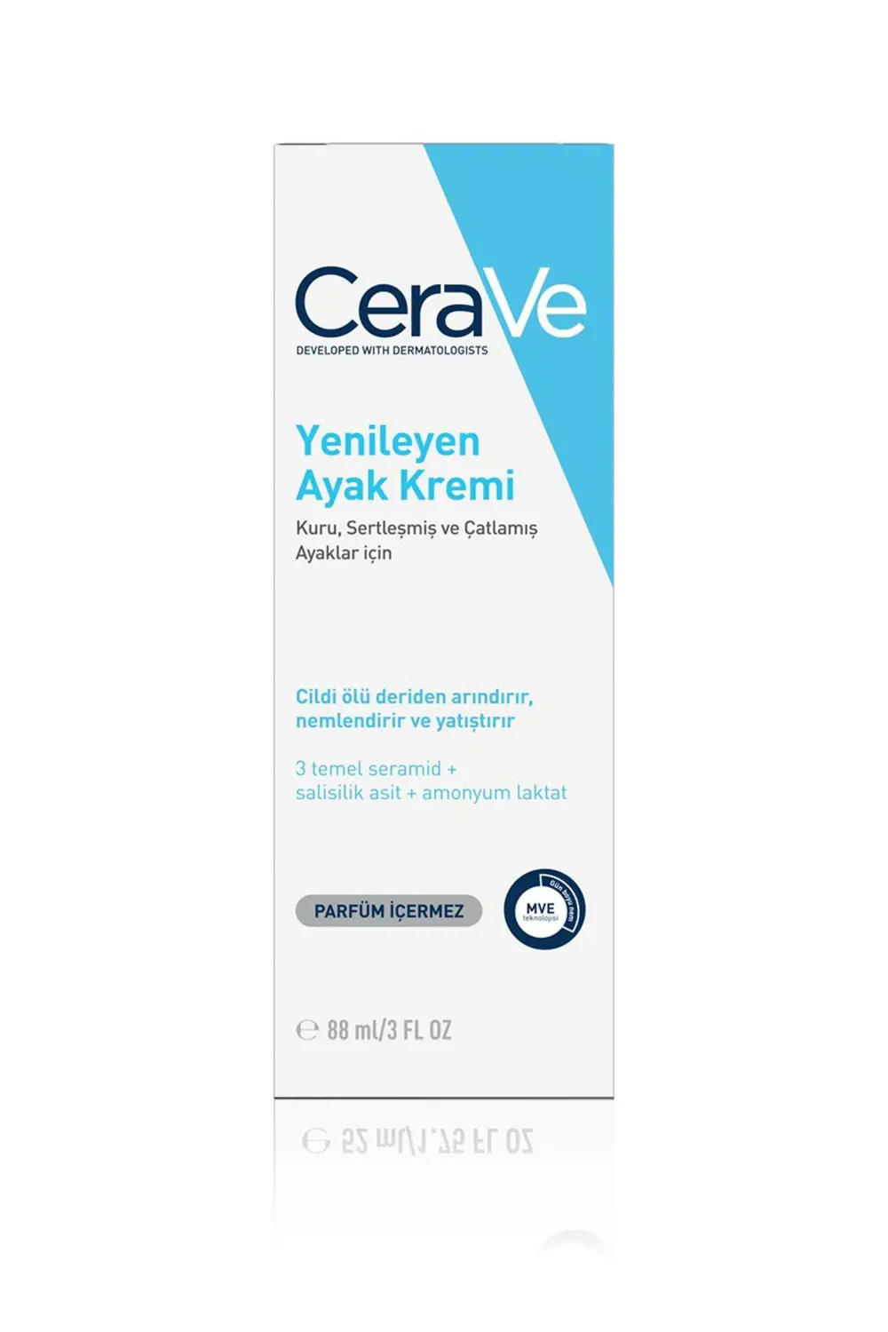 CeraVe Yenileyen Ayak Kremi 88 Ml 3337875597296 CeraVe Yenileyen Ayak Kremi 88 Ml 3337875597296