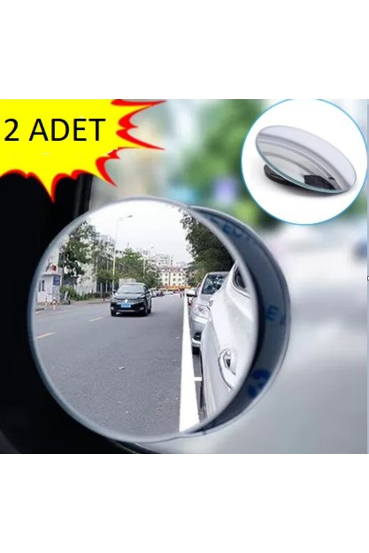 Çerçevesiz Ayarlanabilir Kör Nokta Aynası 2 li (5282)