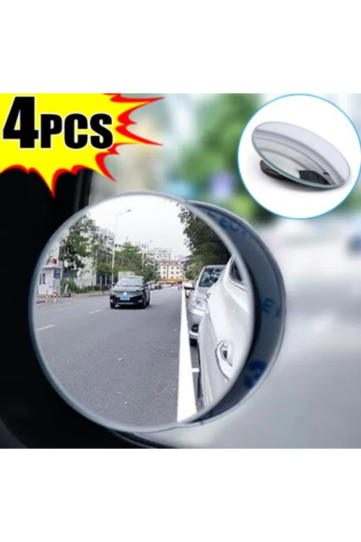 Çerçevesiz  Ayarlanabilir Kör Nokta Aynası 2 li