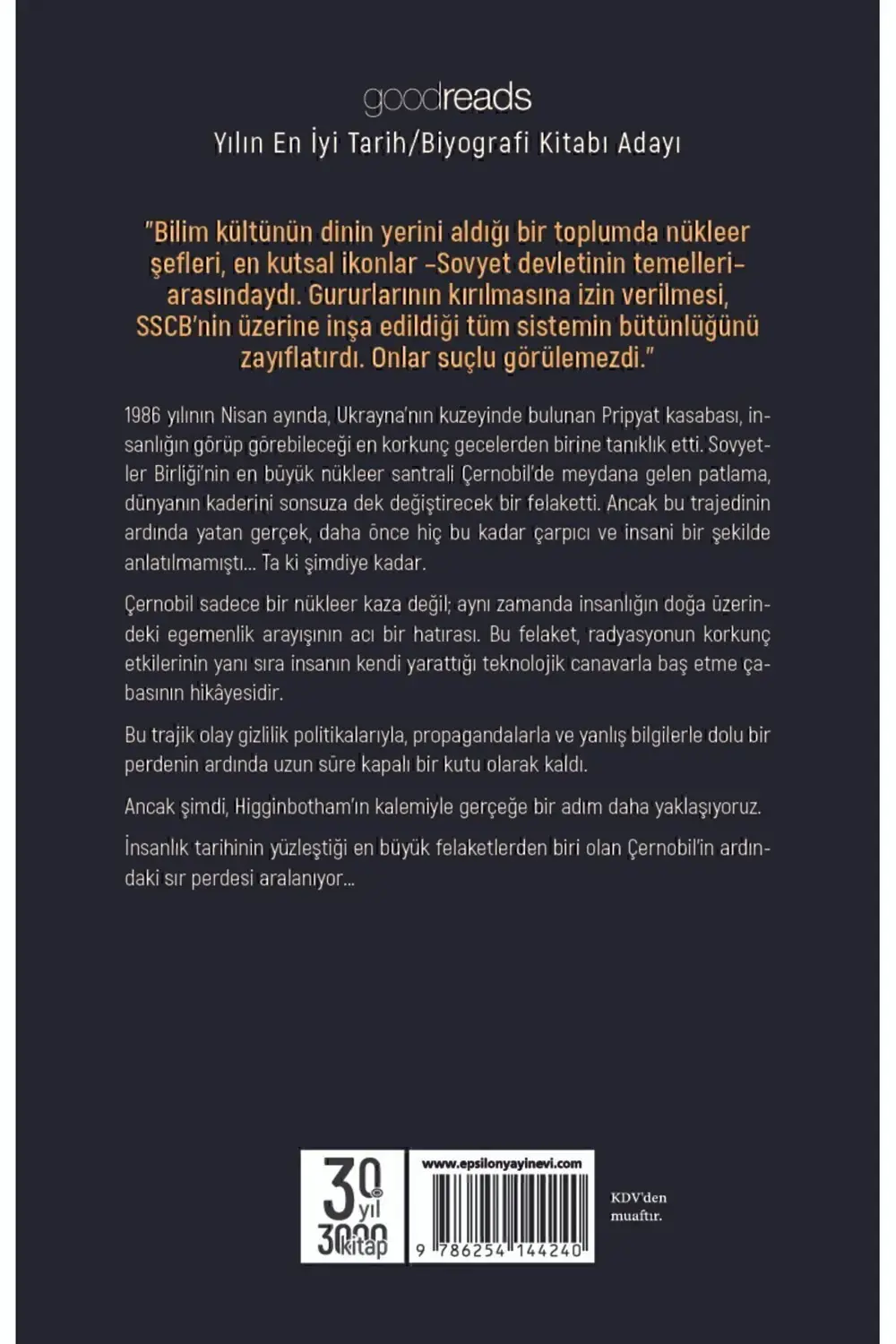 Çernobil'de Gece Yarısı - Adam Higginbotham