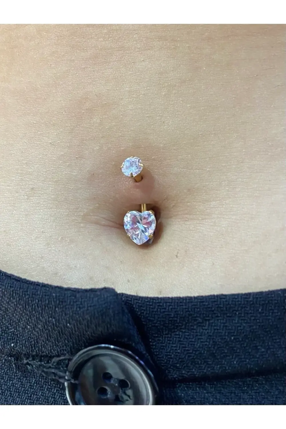 Arescollection Cerrahi Çelik Göbek Piercingi