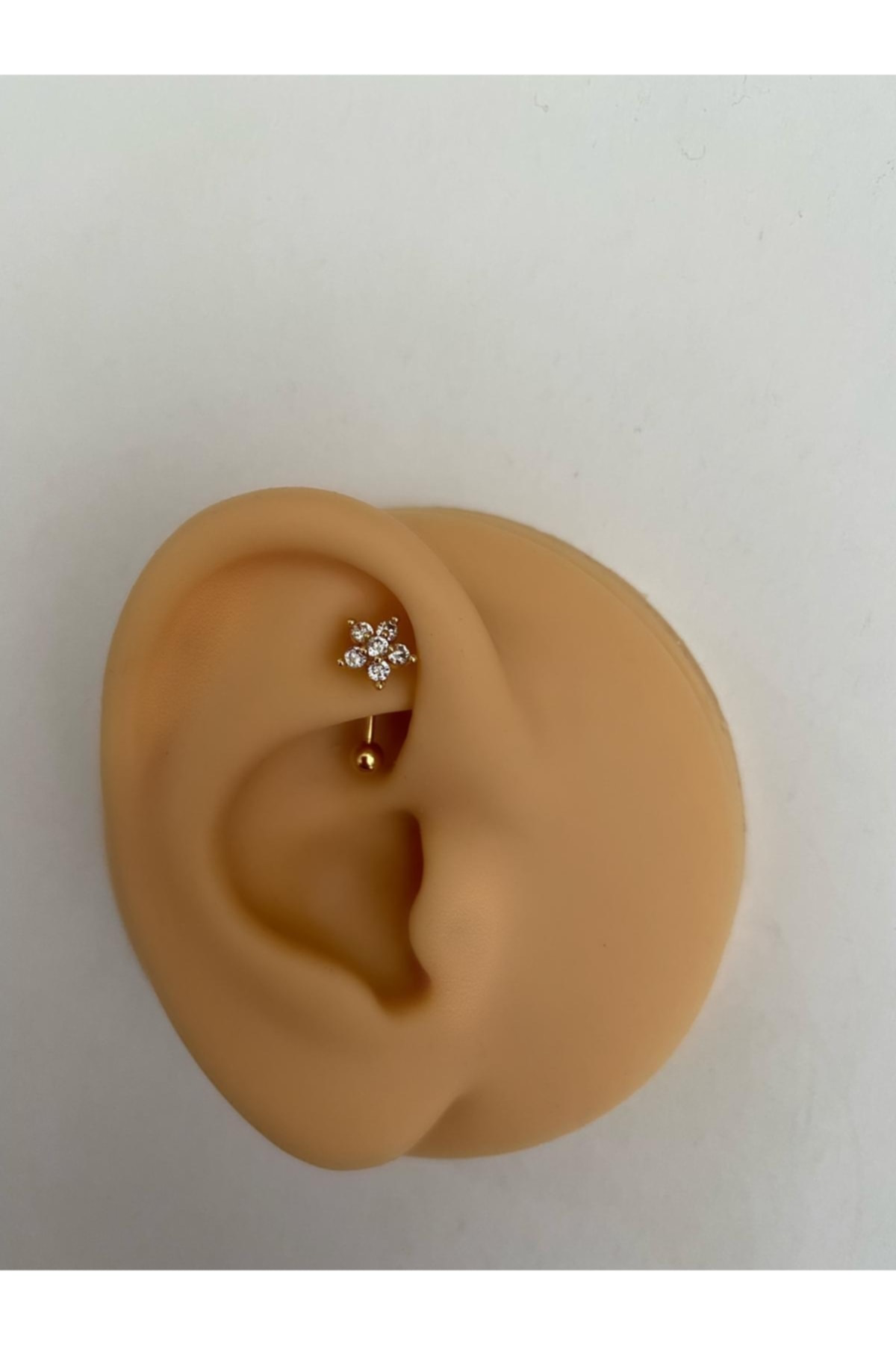 Cerrahi Çelik Gold Rook Piercing