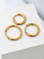 Cerrahi Çelik Halka Küpe 3 Adet 3 BOY-ÇELİKKÜPESET2