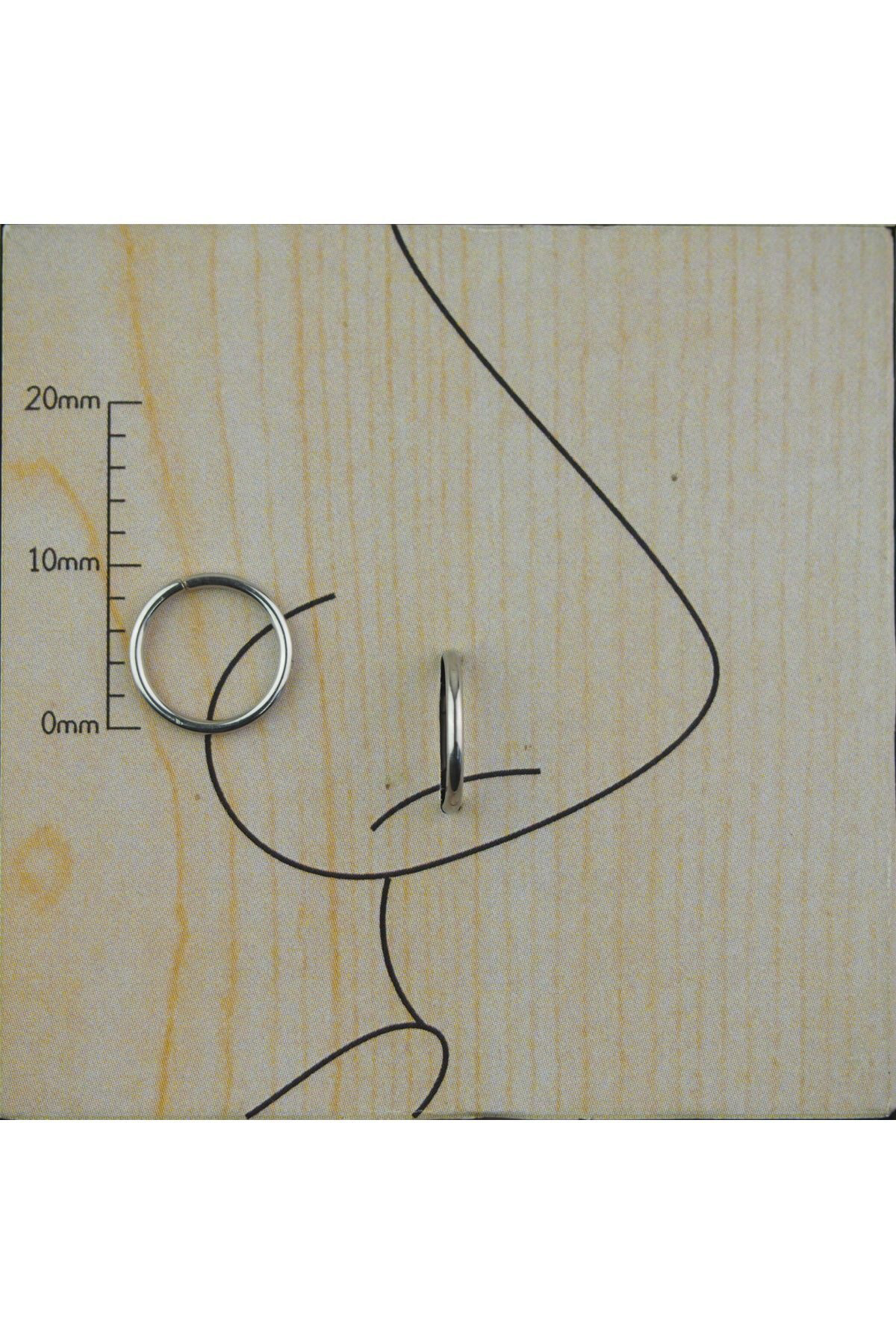 Cerrahi Çelik Halka Piercing 8 Mm