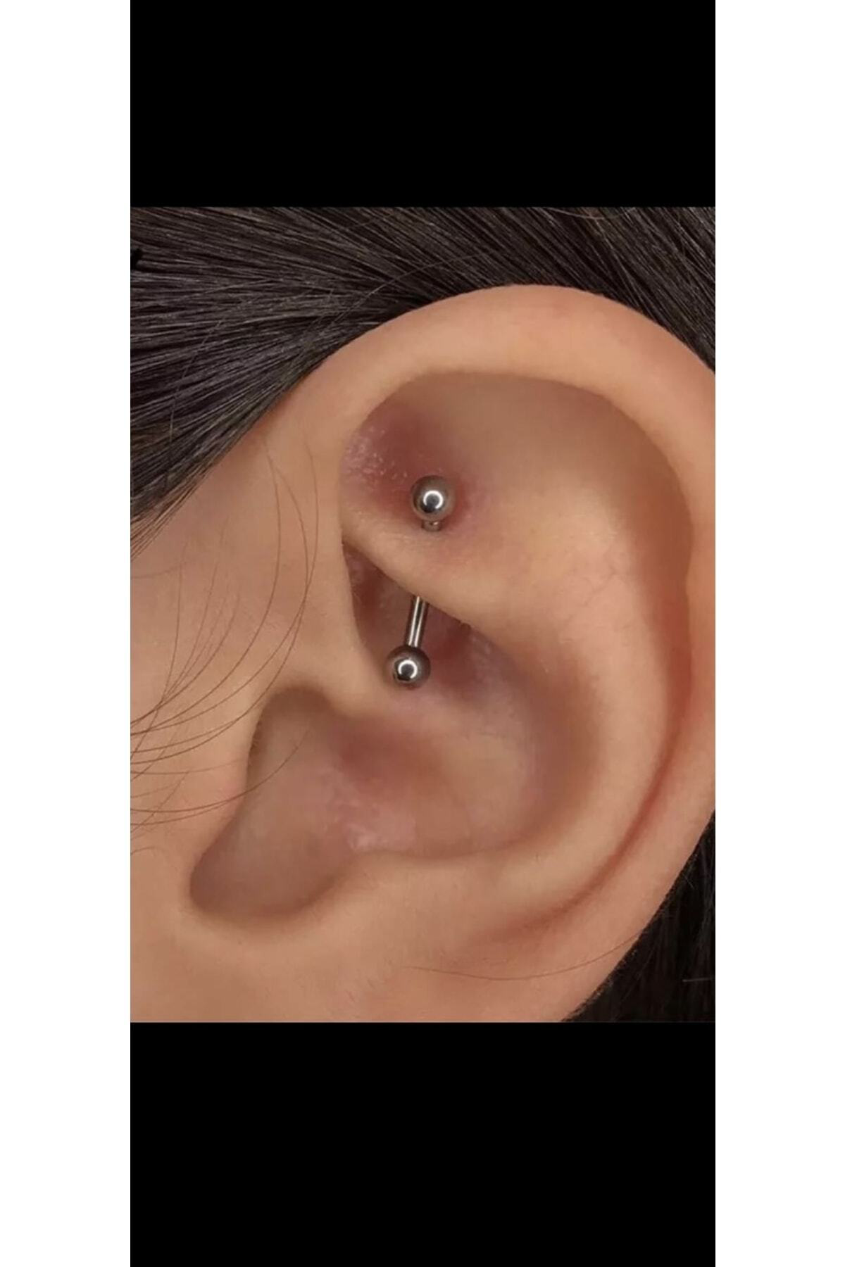 Cerrahi Çelik Rook Piercing