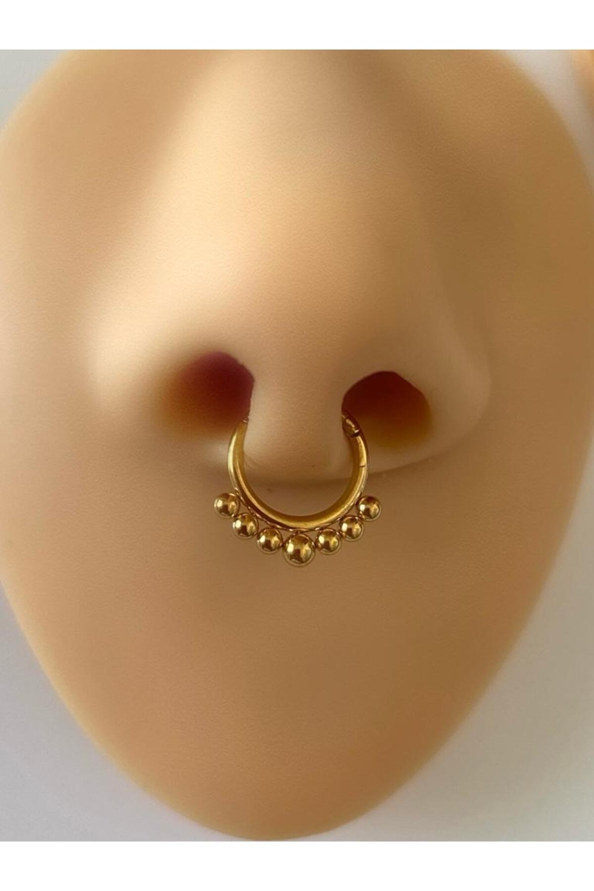 Cerrahi Çelik Septum Daith Piercing