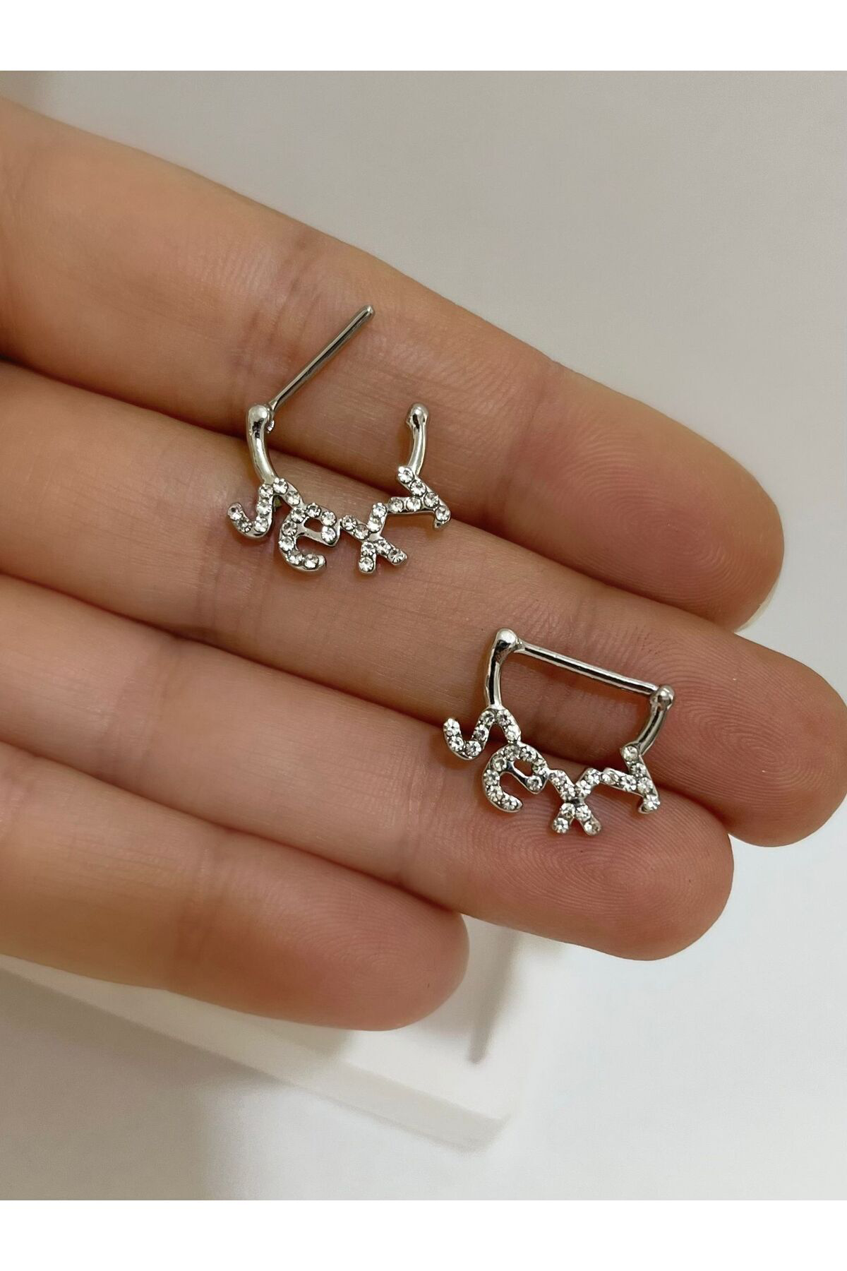 cerrahi çelik zirkon taşlı SEXY nipple meme ucu VE  SEPTUM piercingi( 1 ADET ) Fiyatı, Yorumları ve Özellikleri