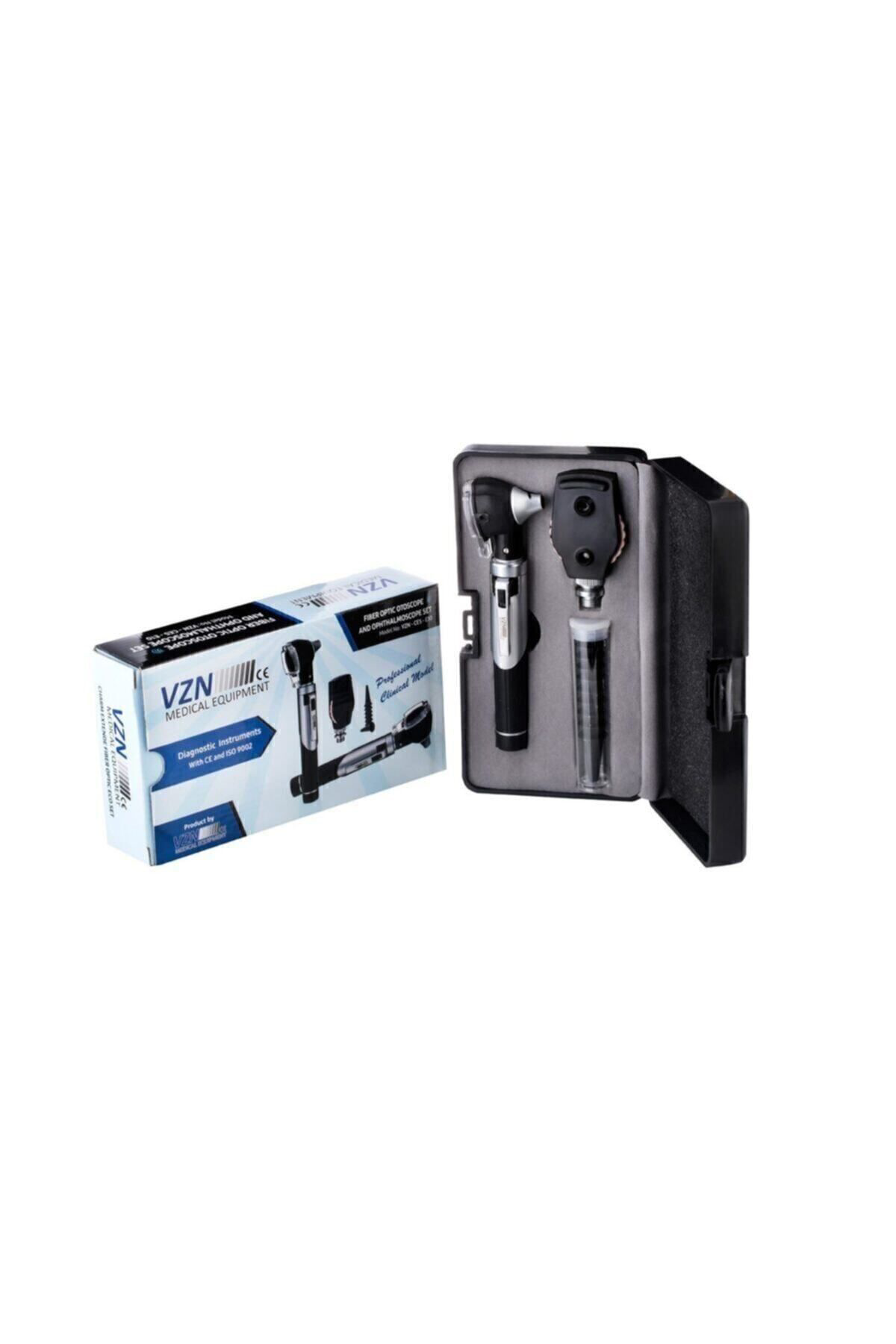 Vzn -Ces-E10 Fiber Optic Otoscope And Ophthalmoscope Set